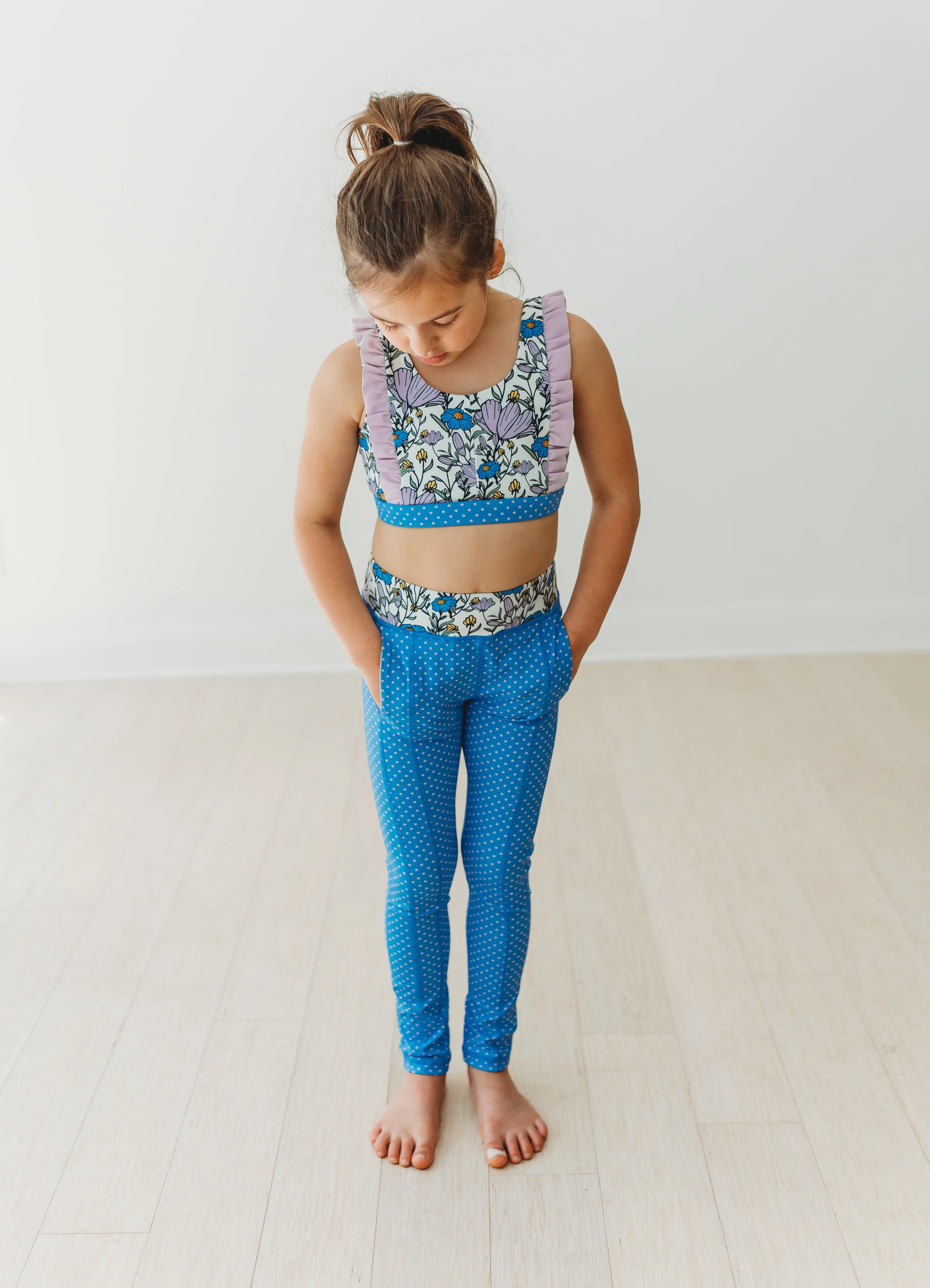 Blueberry Dot Active Leggings (Runs Small) - Image 3