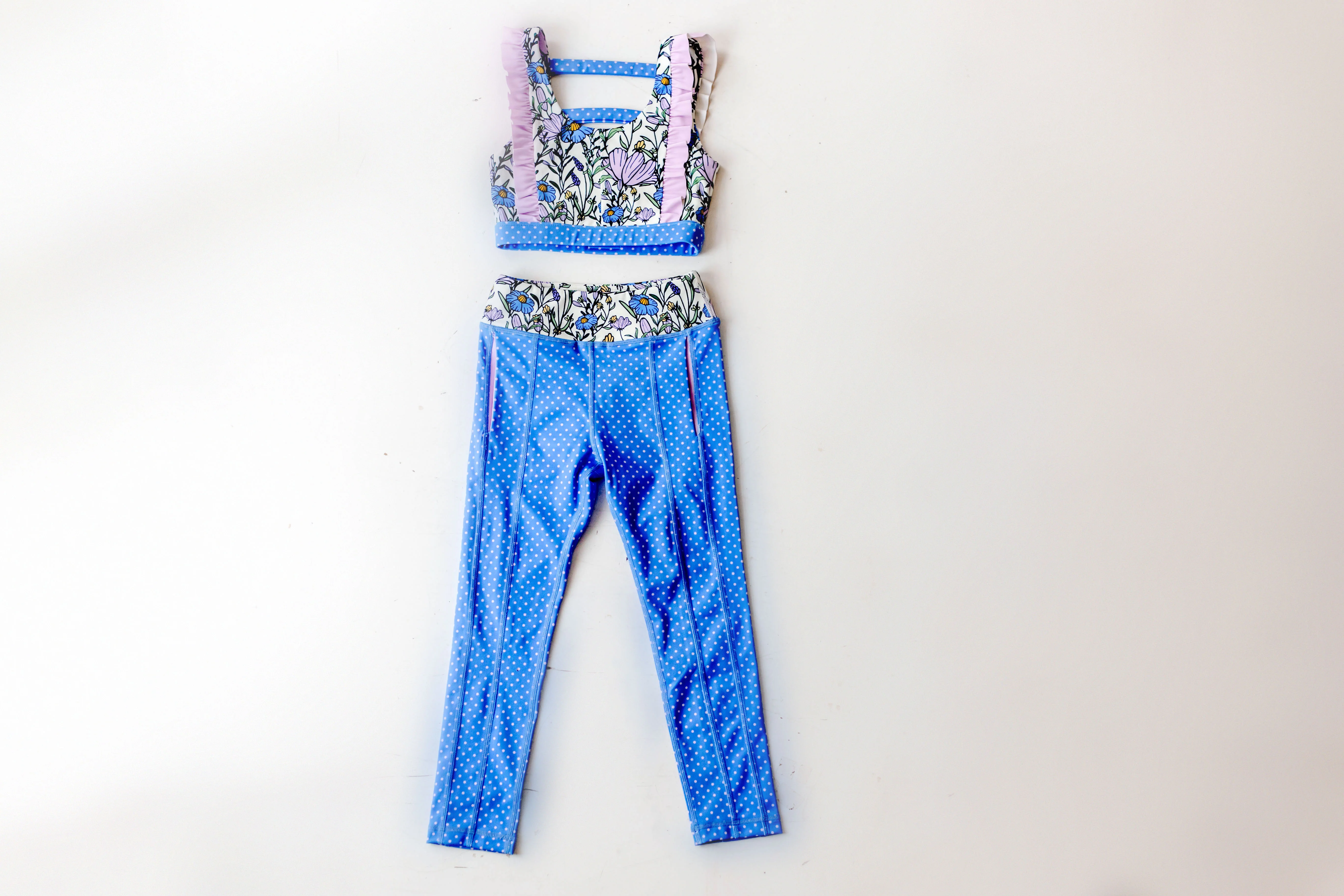 Blueberry Dot Active Leggings (Runs Small) - Image 15