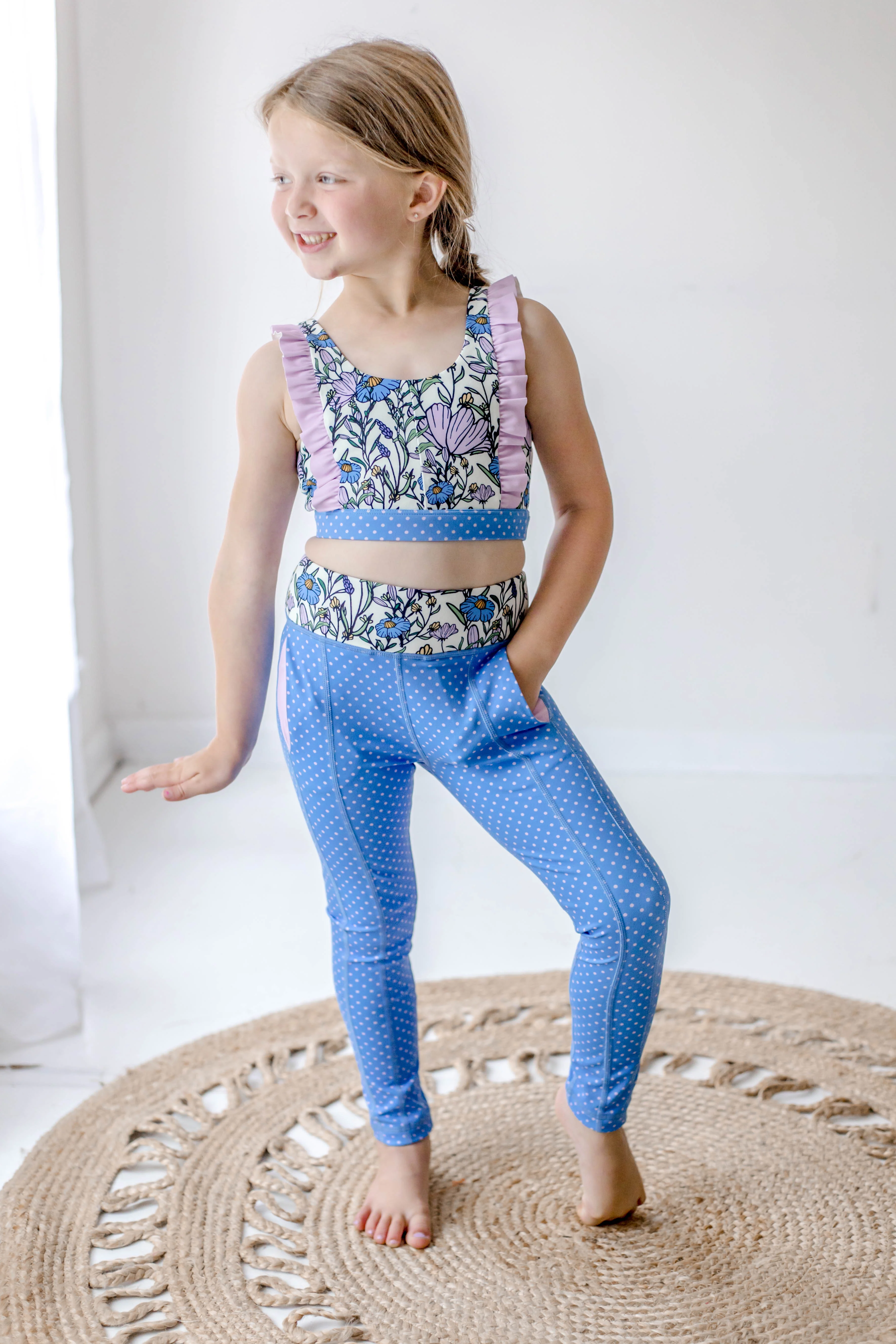 Blueberry Dot Active Top (Runs Small) - Image 7