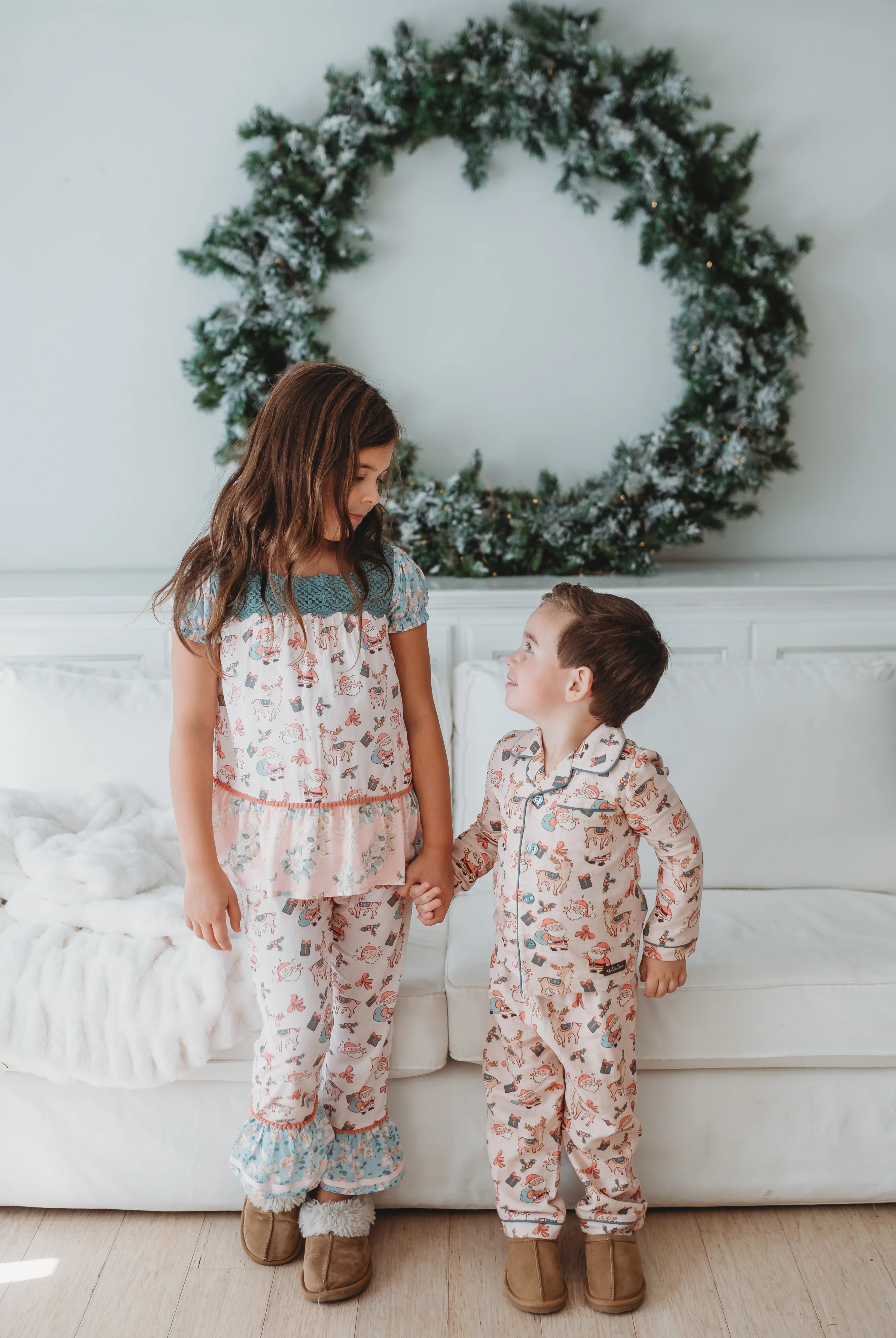 Boy's Santa Sugarplum Lounge Set - Image 11