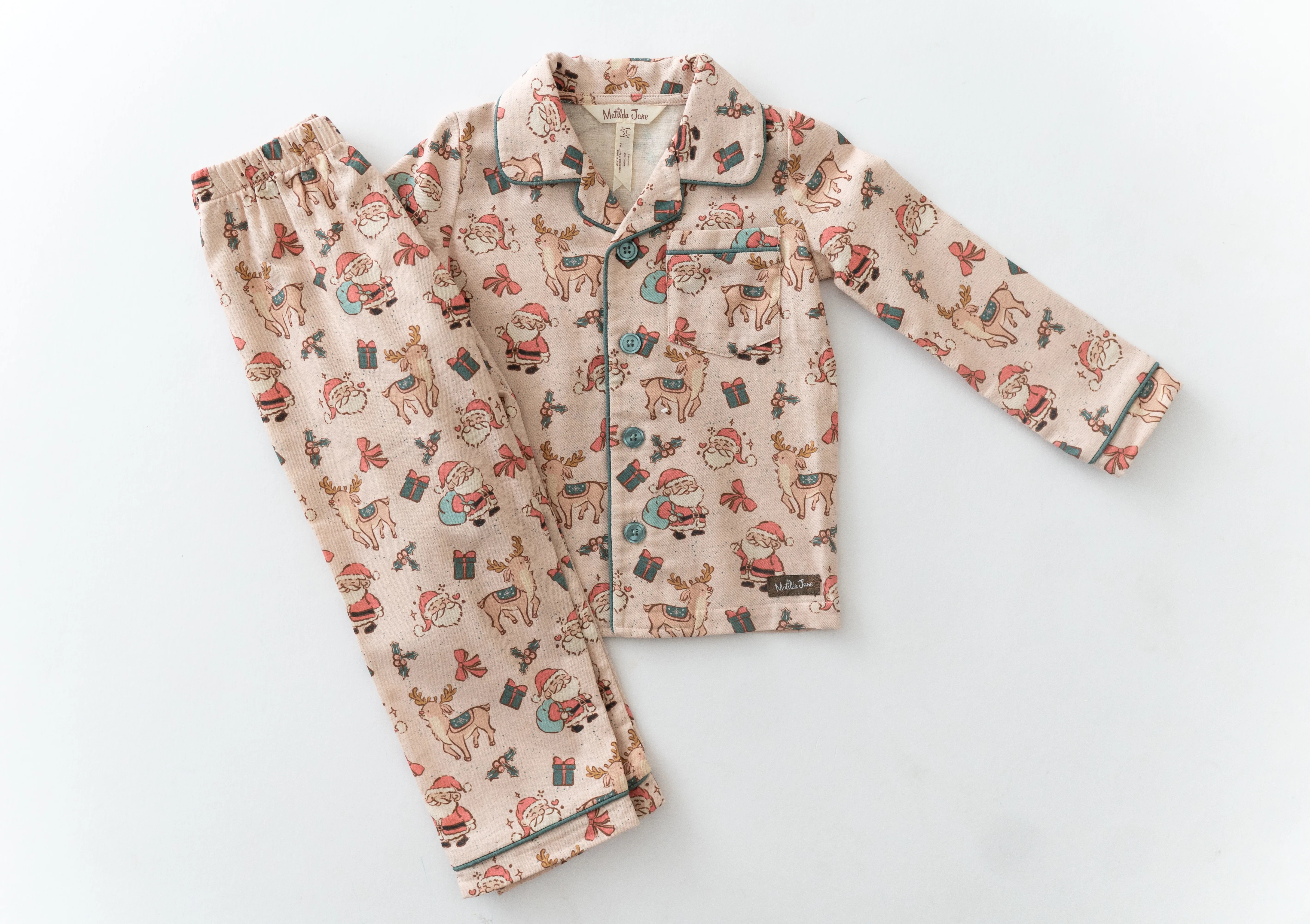 Boy's Santa Sugarplum Lounge Set - Image 4