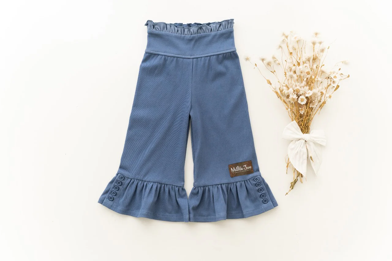 Blue Jean Baby Big Ruffles - Image 3