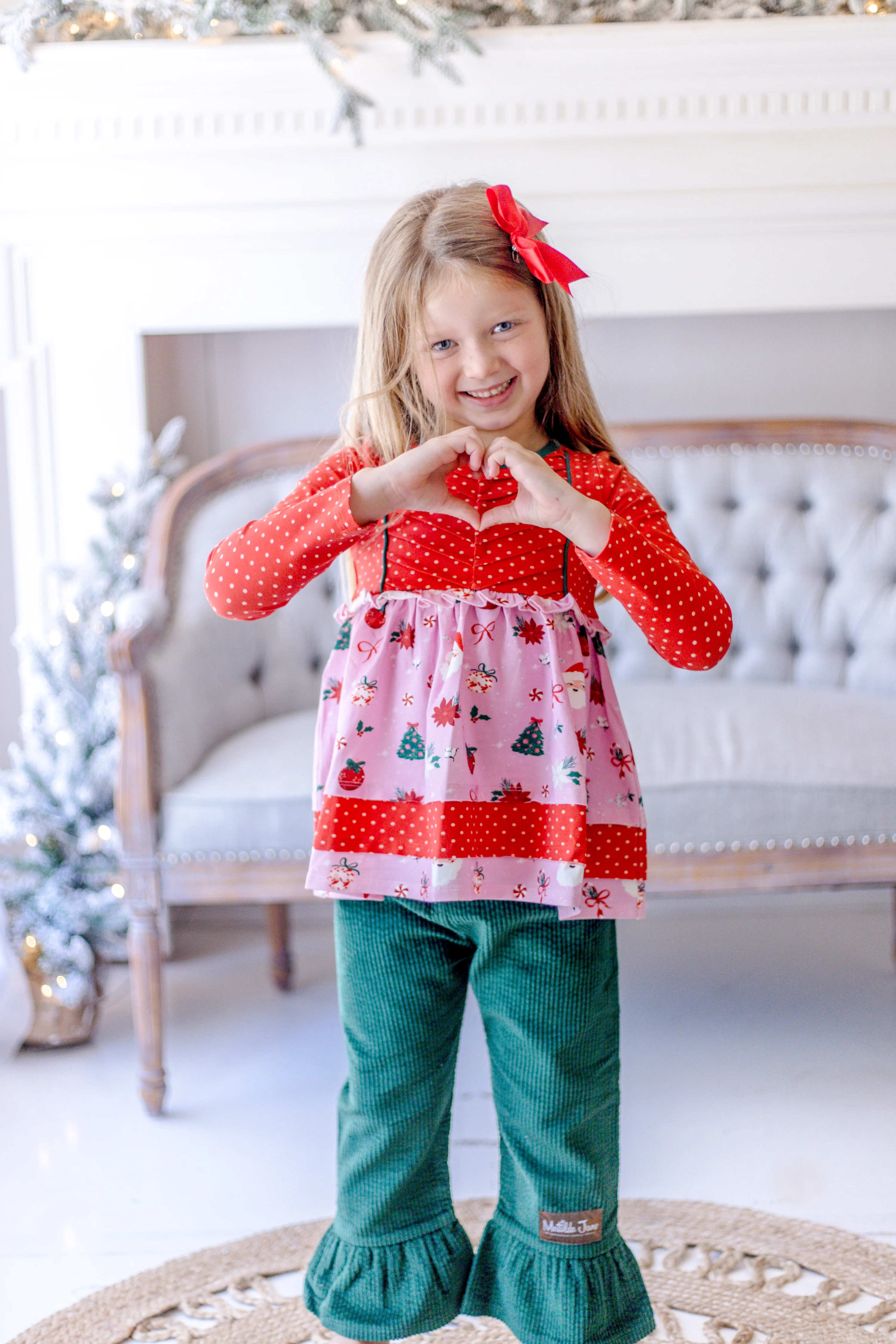 Emerald Eve Corduroy Big Ruffles - Image 7