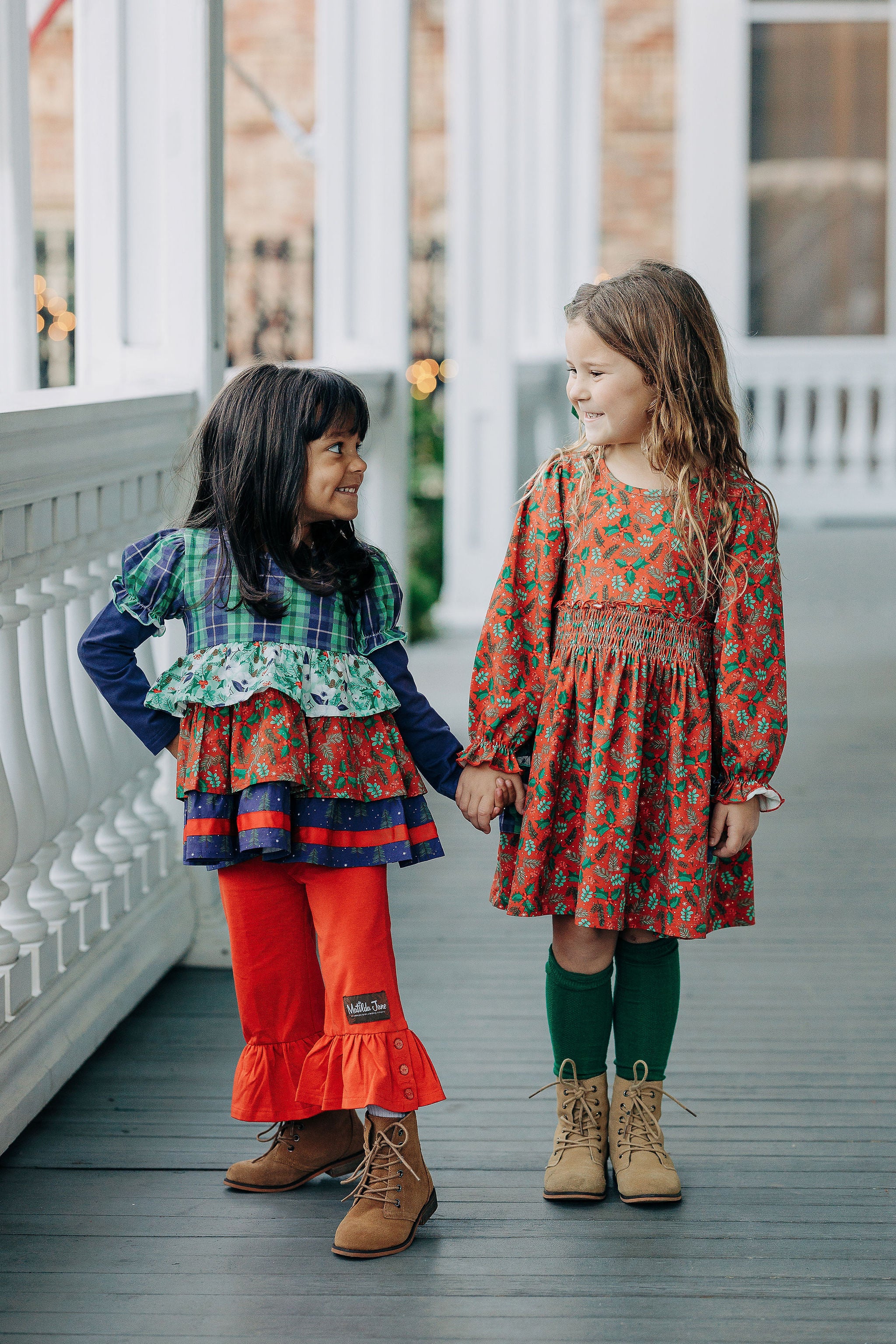 Festive Little Wonders Tiered Tunic - Image 16