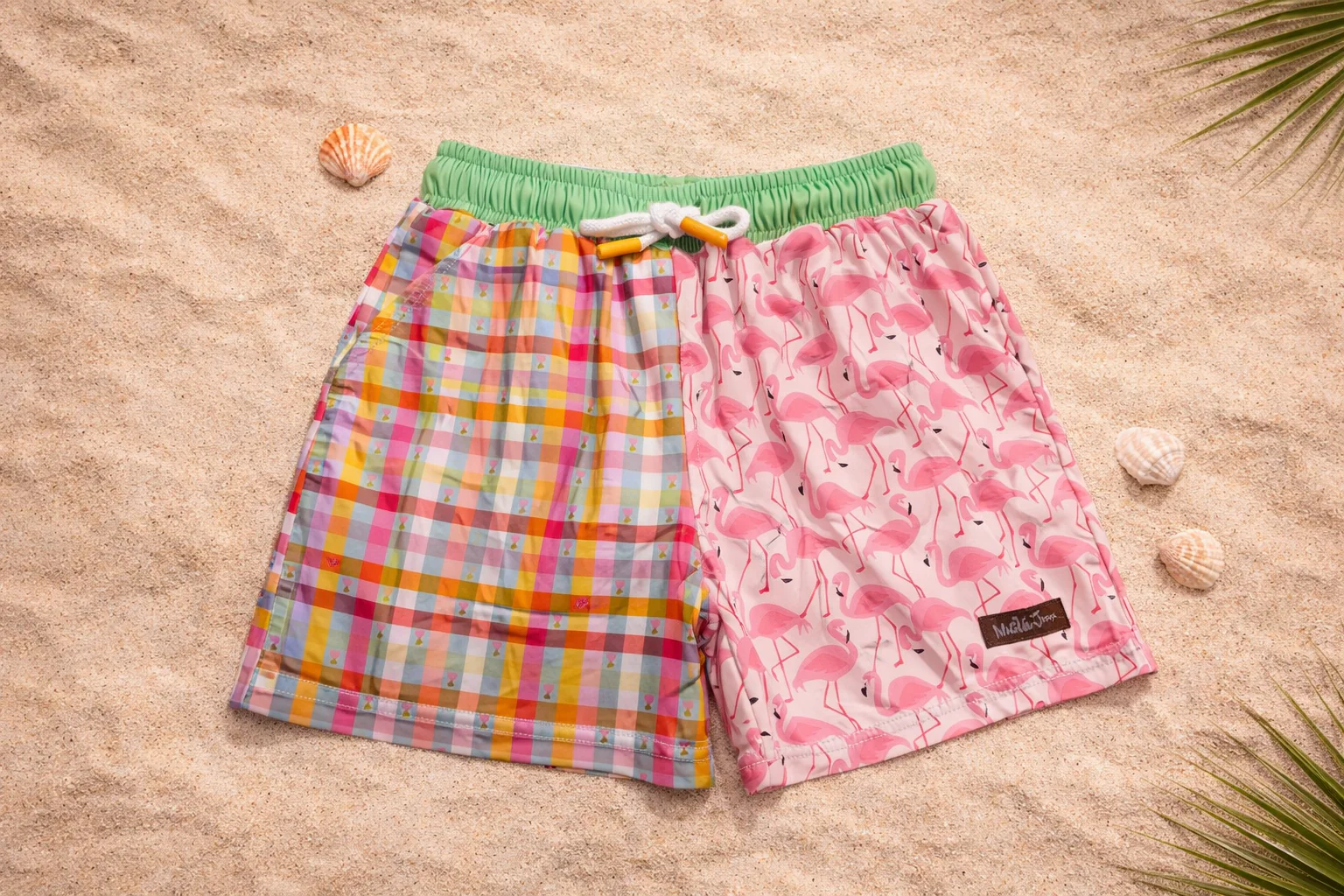 Boys Swim Trunks | Flamingo Fiesta (Pre-Order) - Image 4