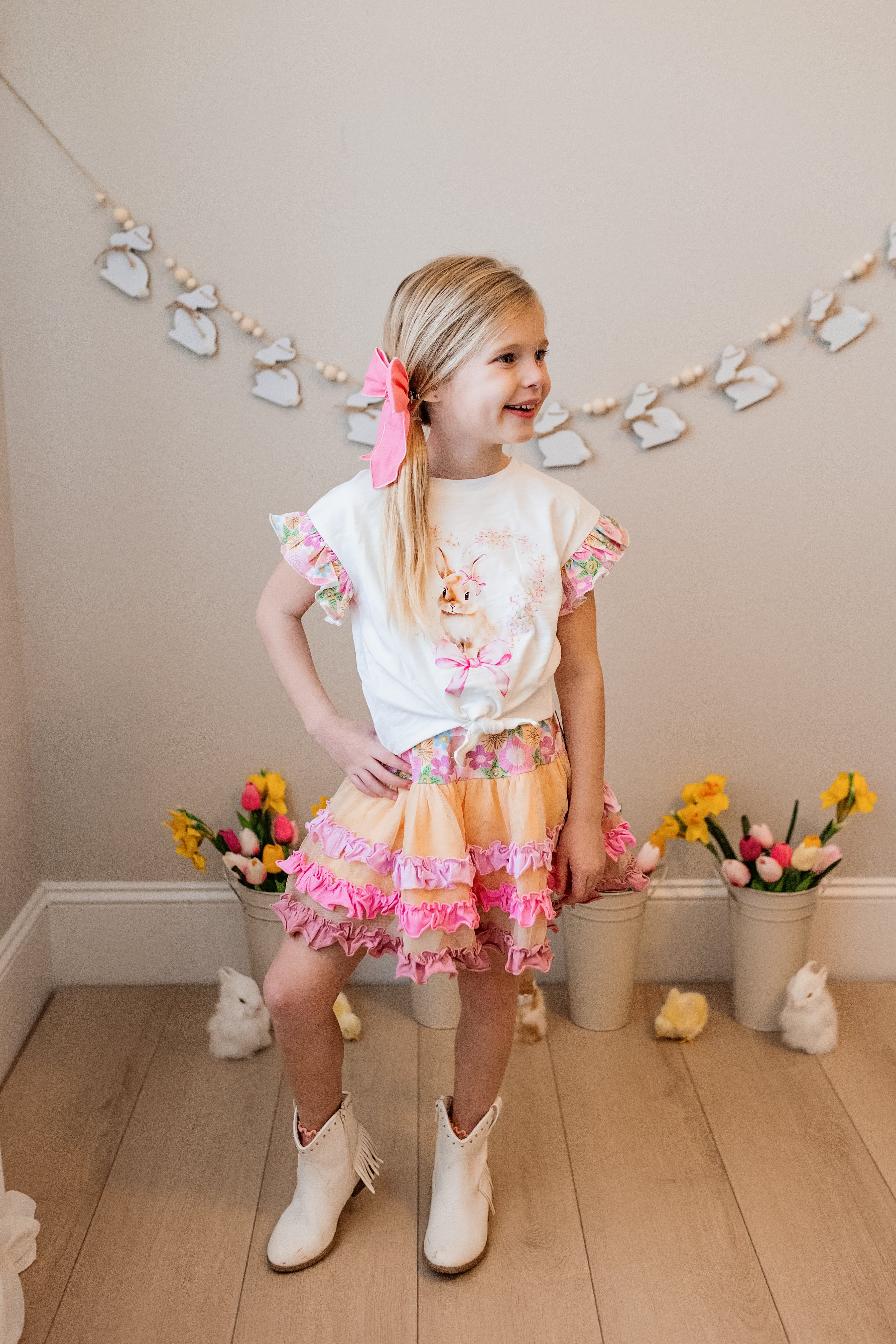 Flora & Flopsy Charm Ruffle Skirt - Image 15