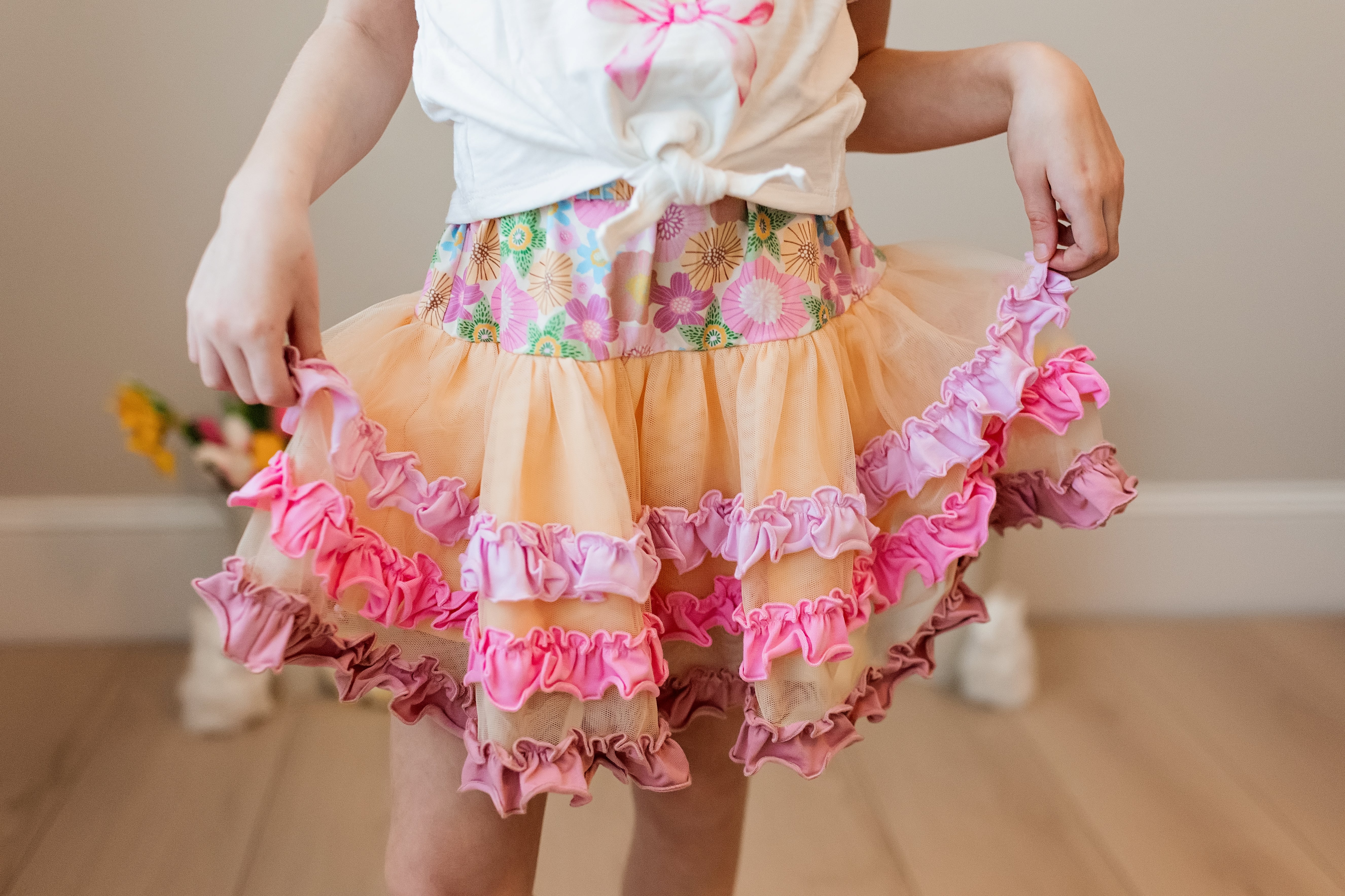 Flora & Flopsy Charm Ruffle Skirt - Image 3
