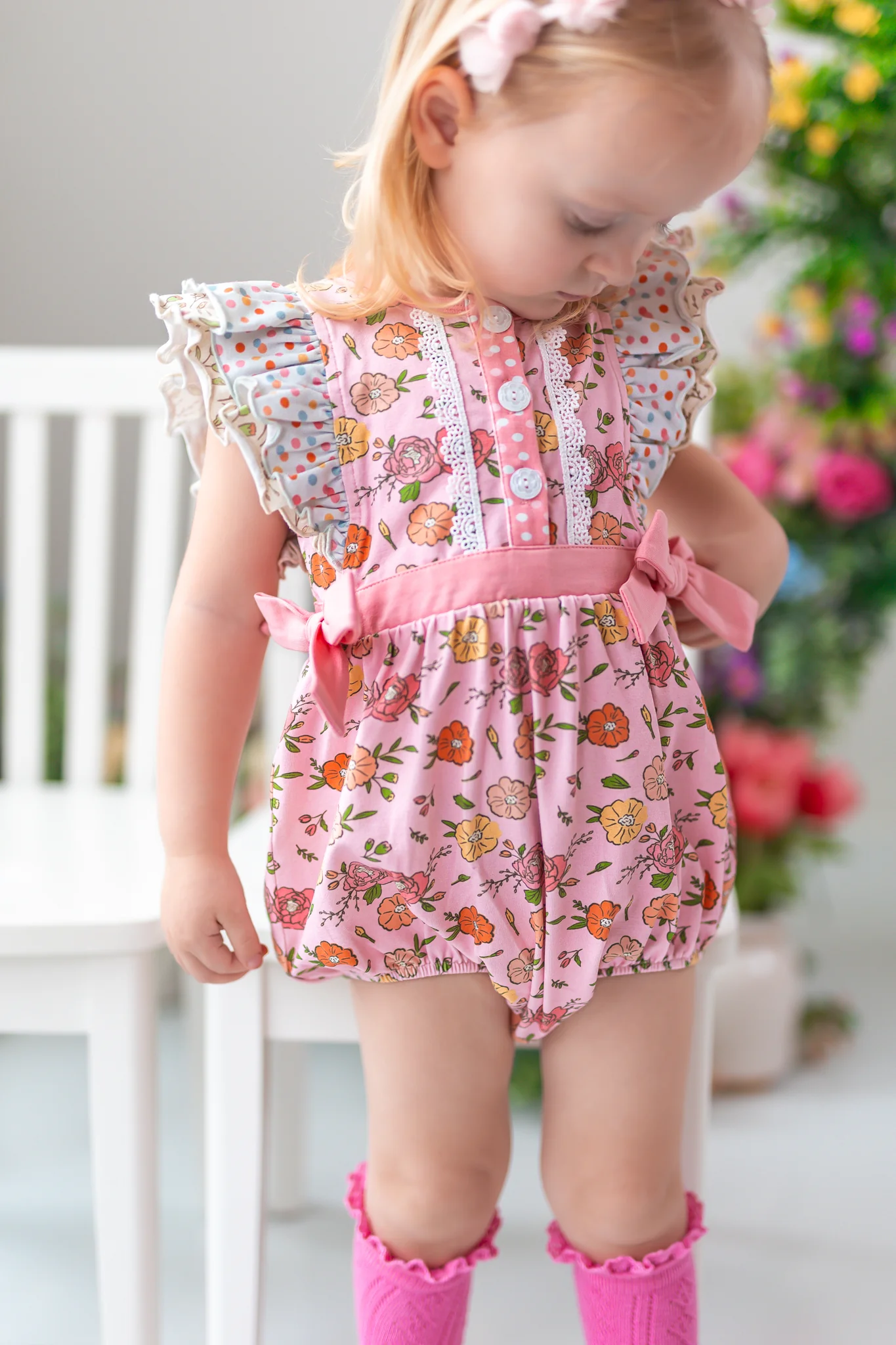 Freshly Picked Bubble Romper - Image 5