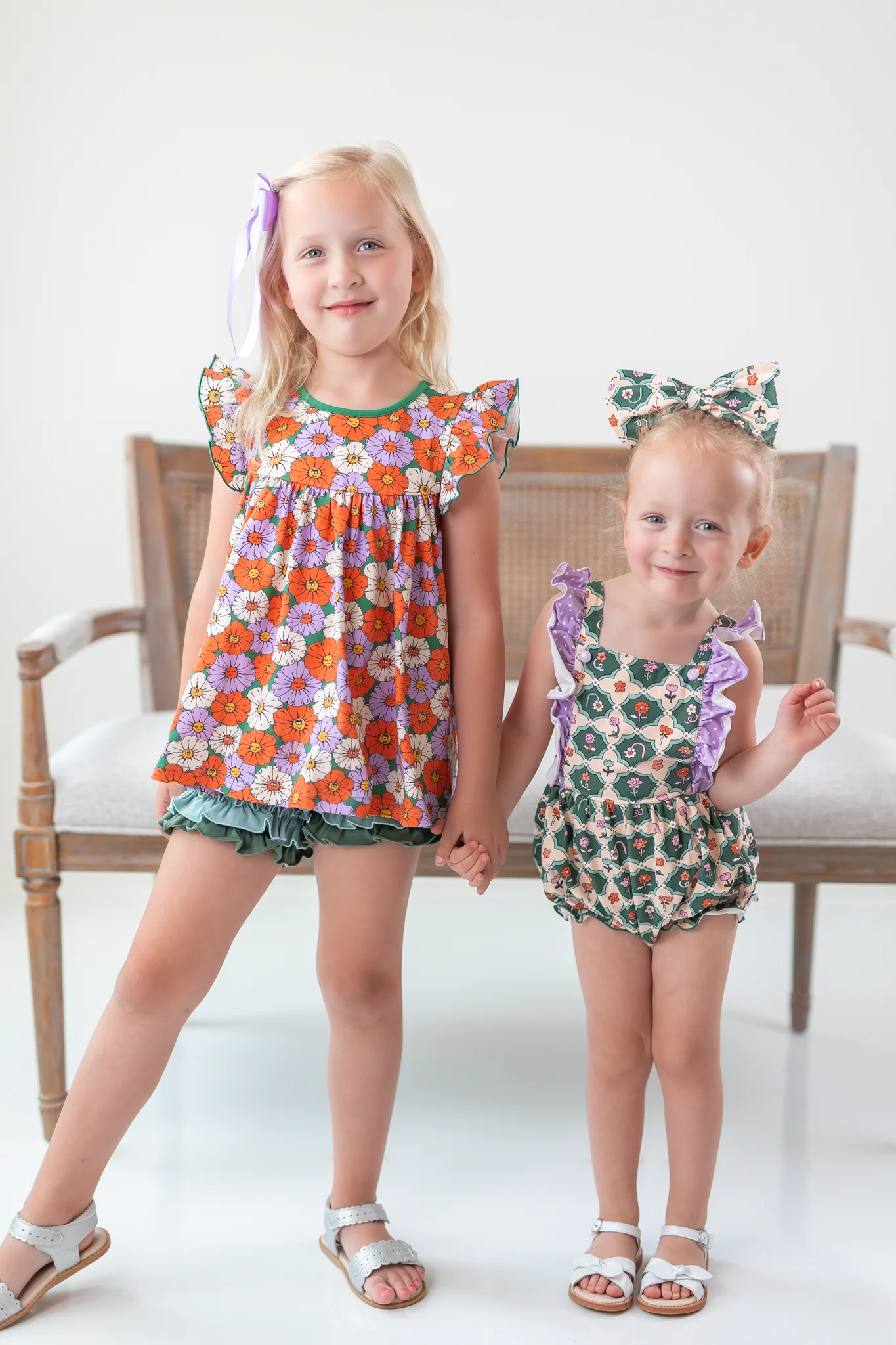 Heartfelt Vintage Grace Bubble Romper - Image 10