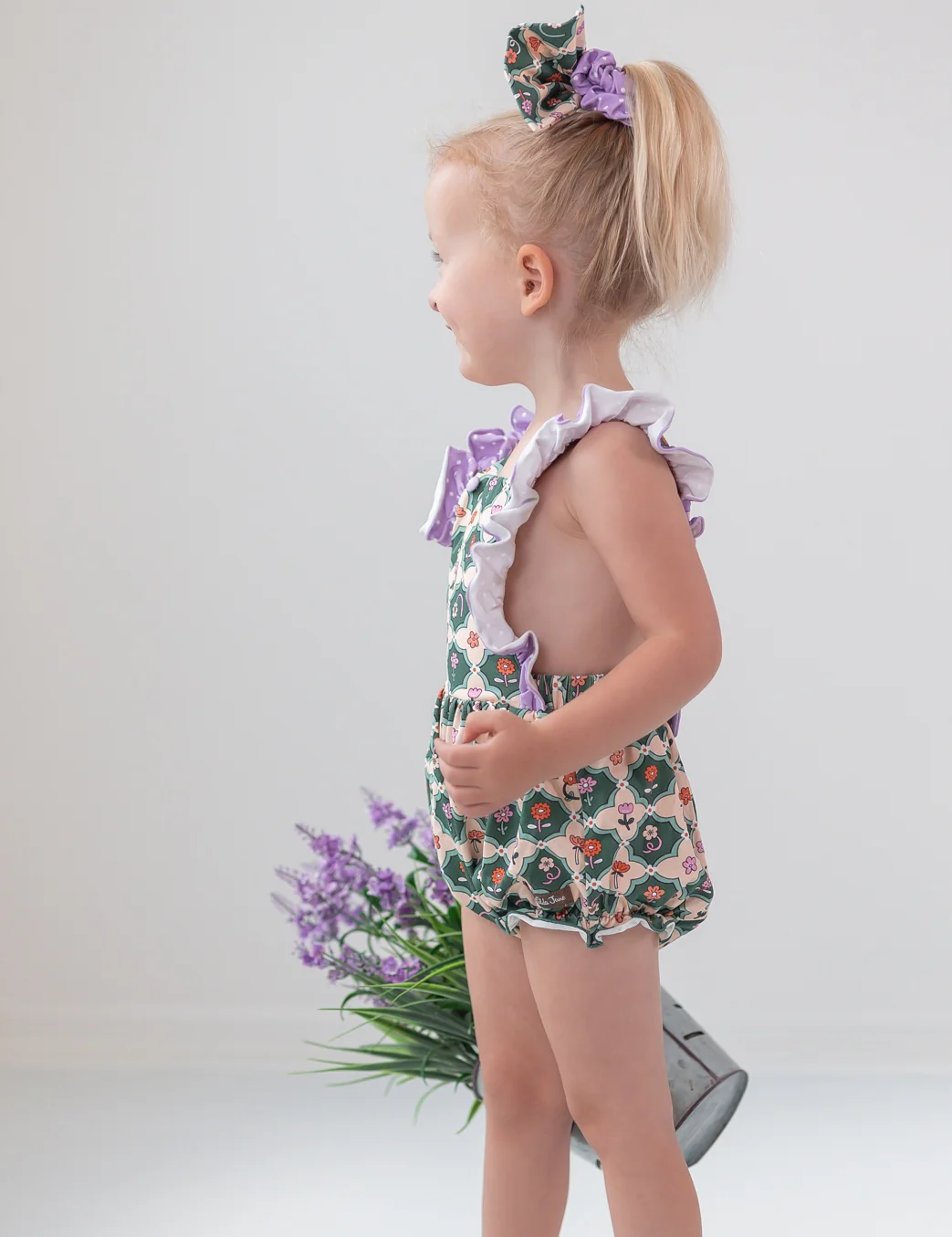 Heartfelt Vintage Grace Bubble Romper - Image 7