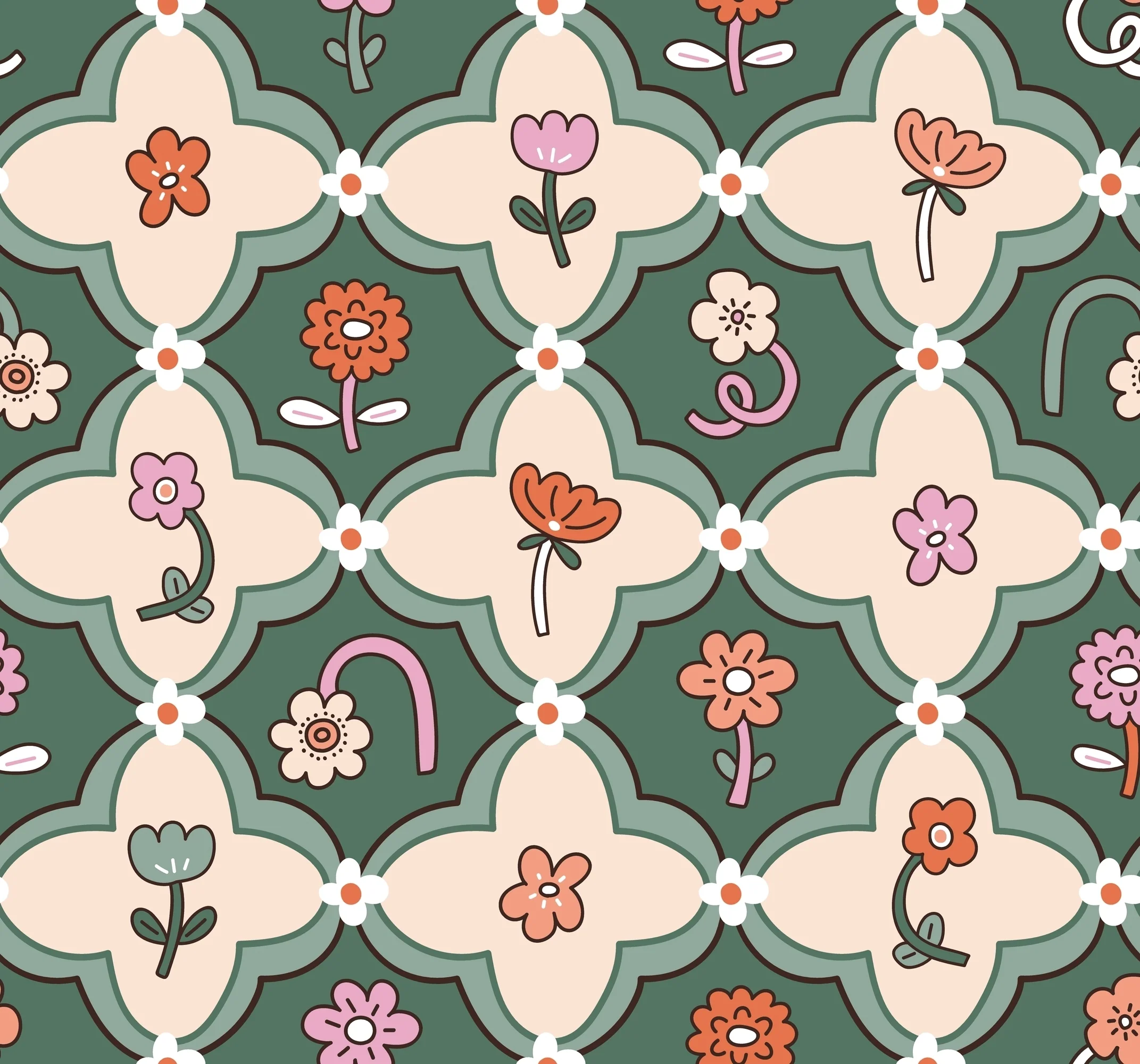 Heartfelt Vintage Grace Scrunchie - Image 3