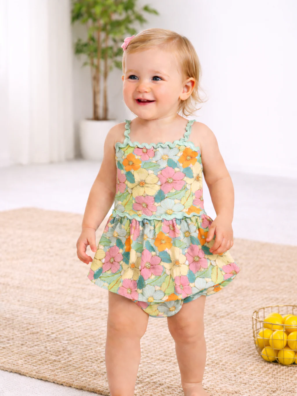 Heirloom Meadow Bubble Romper (Pre-Order) - Image 3