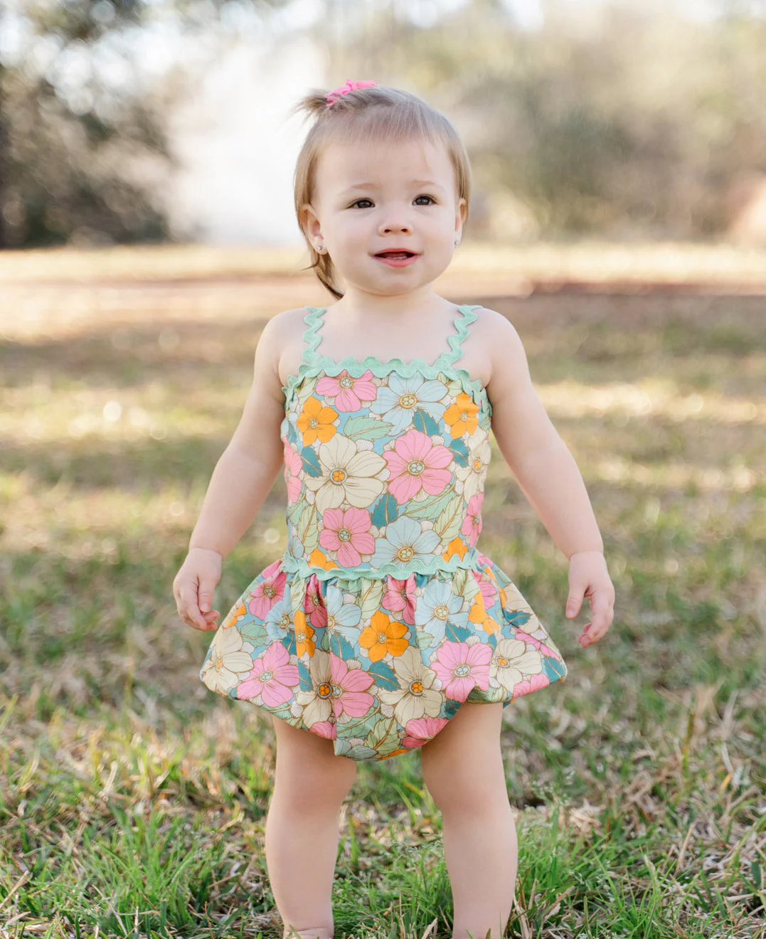 Heirloom Meadow Bubble Romper (Pre-Order) - Image 4