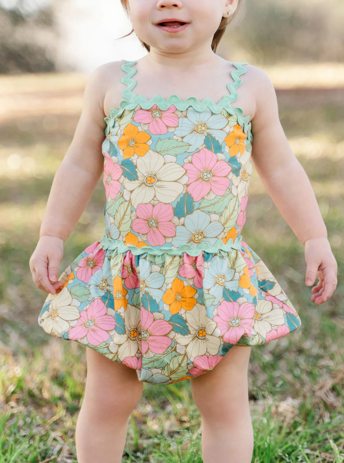 Heirloom Meadow Bubble Romper (Pre-Order) - Image 5