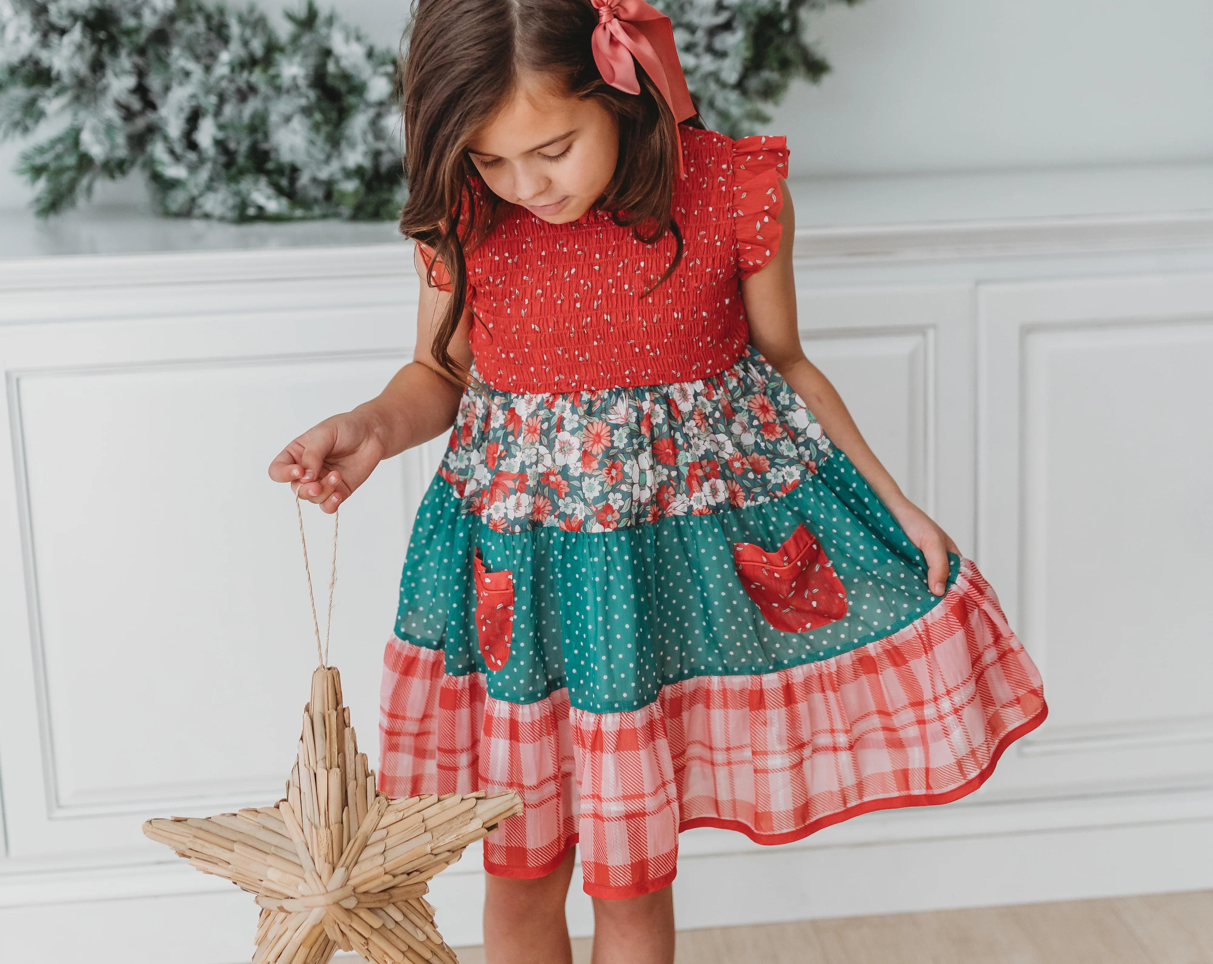 Holiday Heirloom Shimmer Dress - Image 8