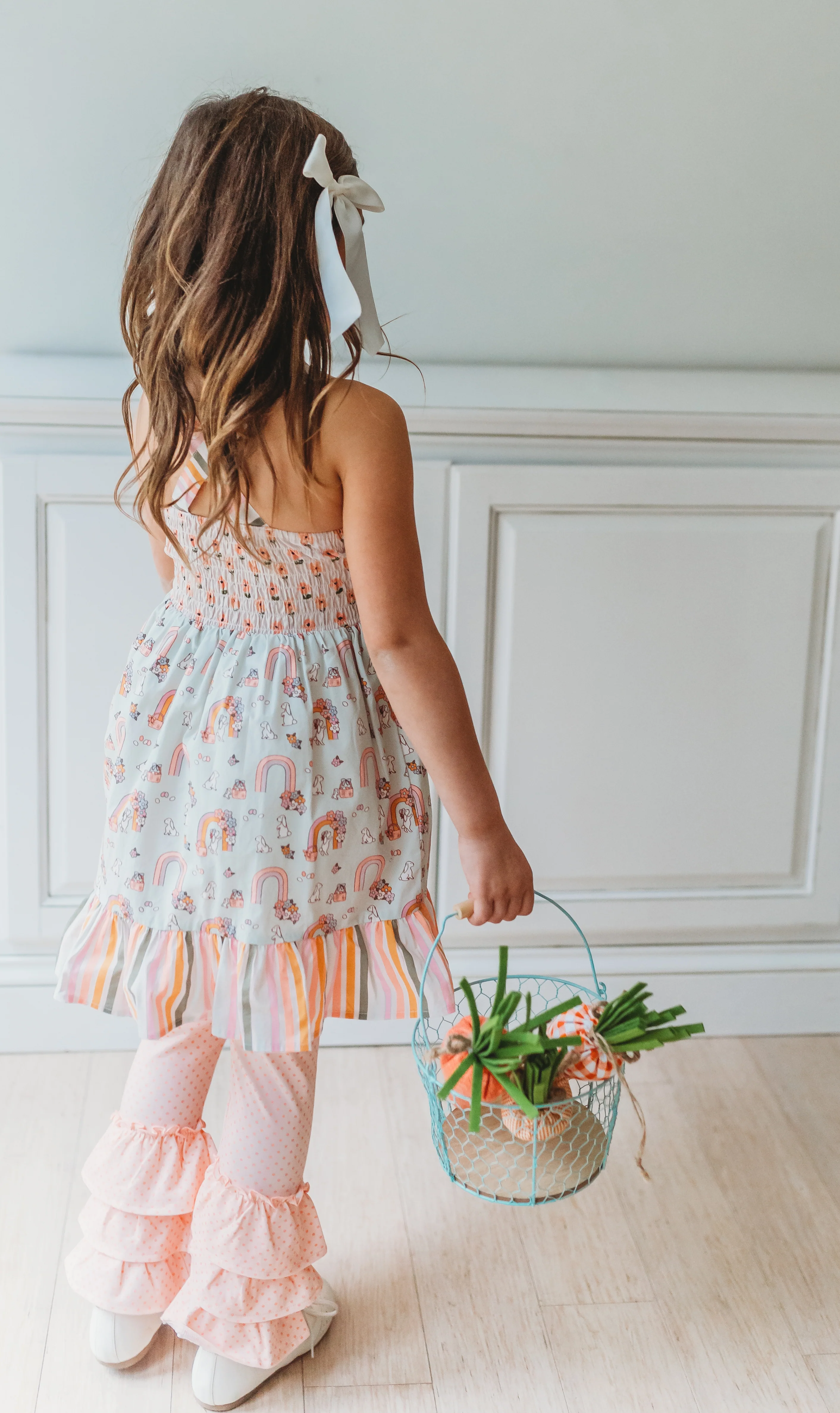 Knot Dress Hoppy Rainbow - Image 4