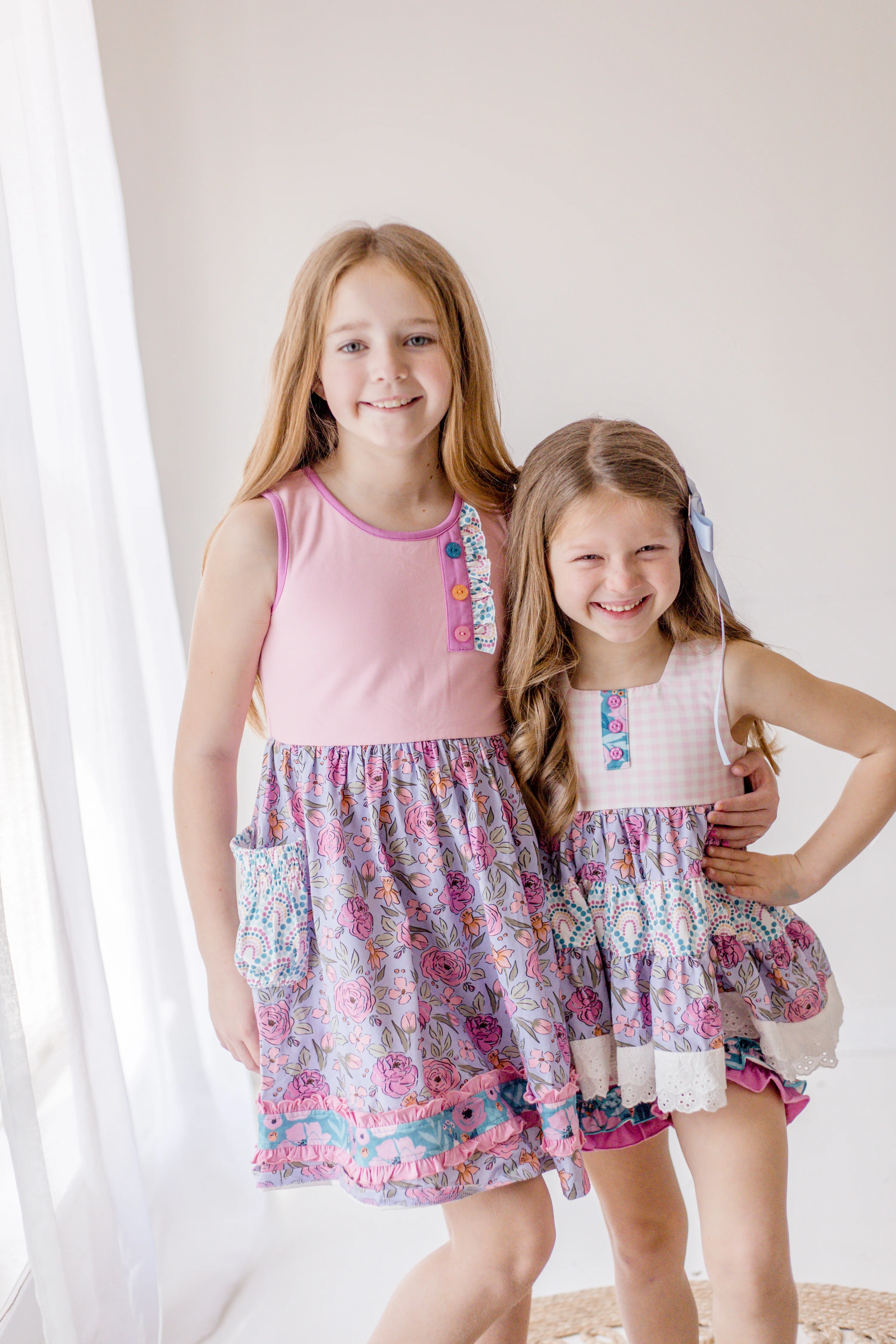 Live in Lavender Button Dress - Image 5