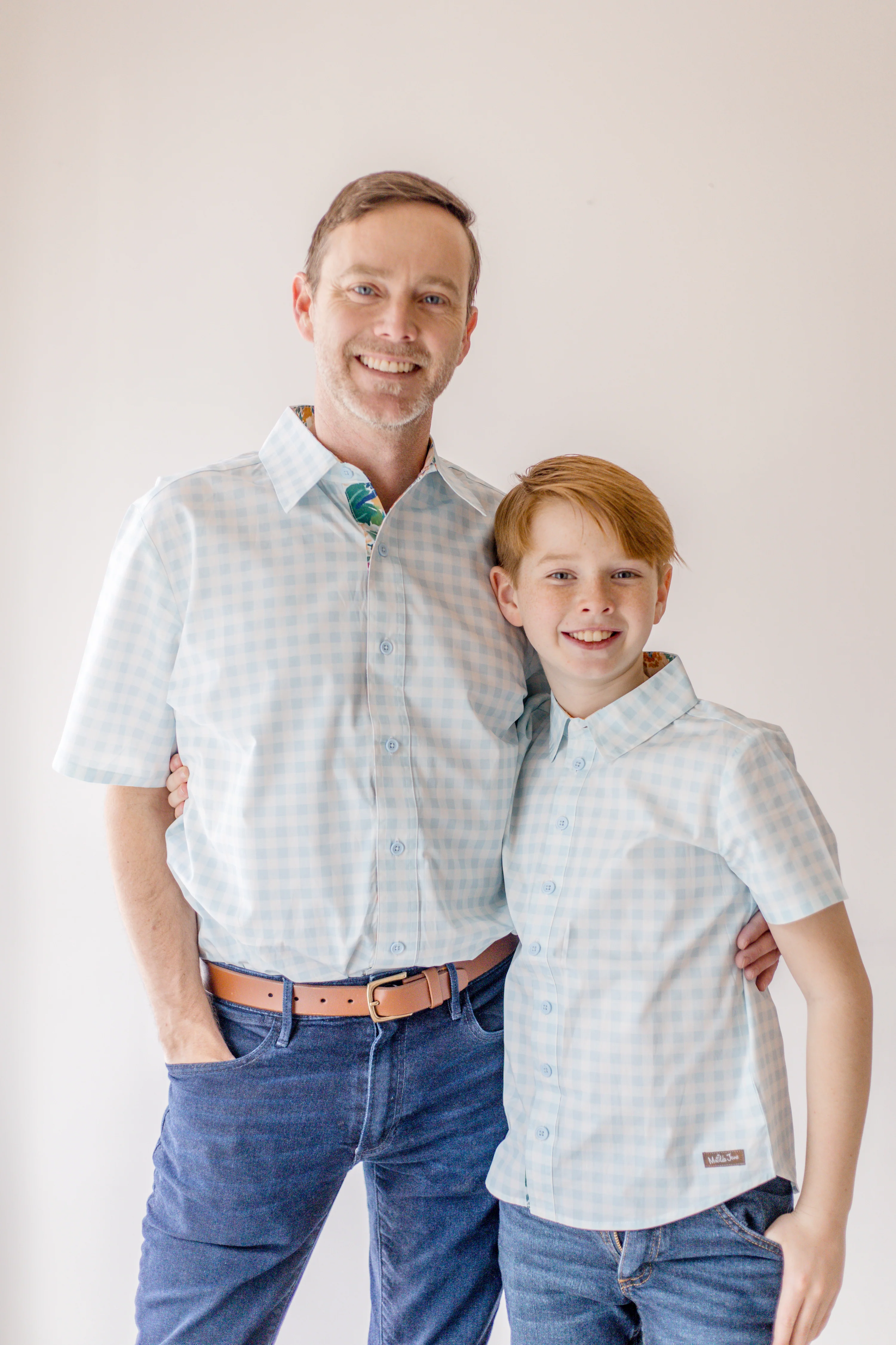 Men's Button Up Shirt | Gingham Grove - Image 7