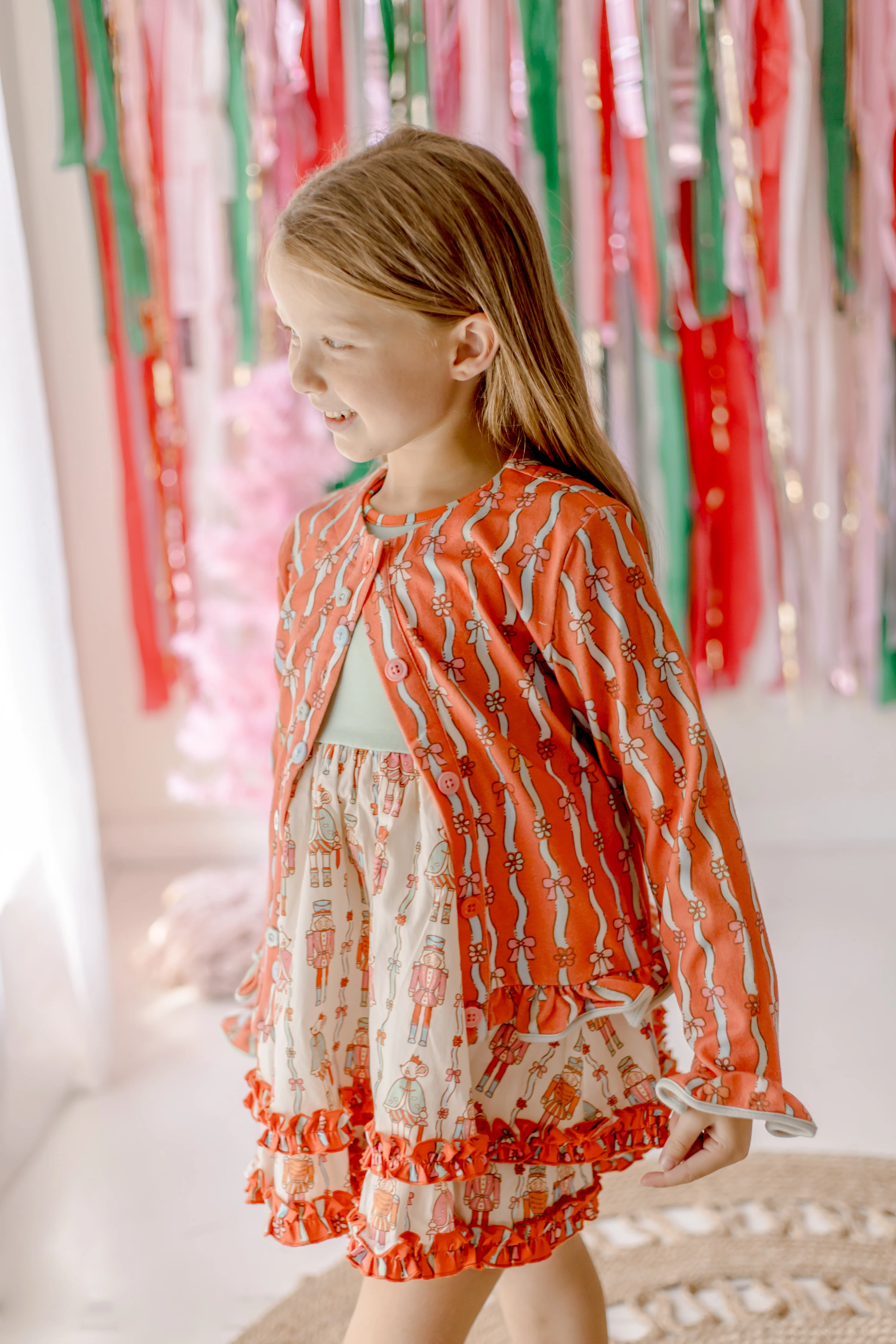 Nutcracker Brigade Ruffle Dress - Image 6