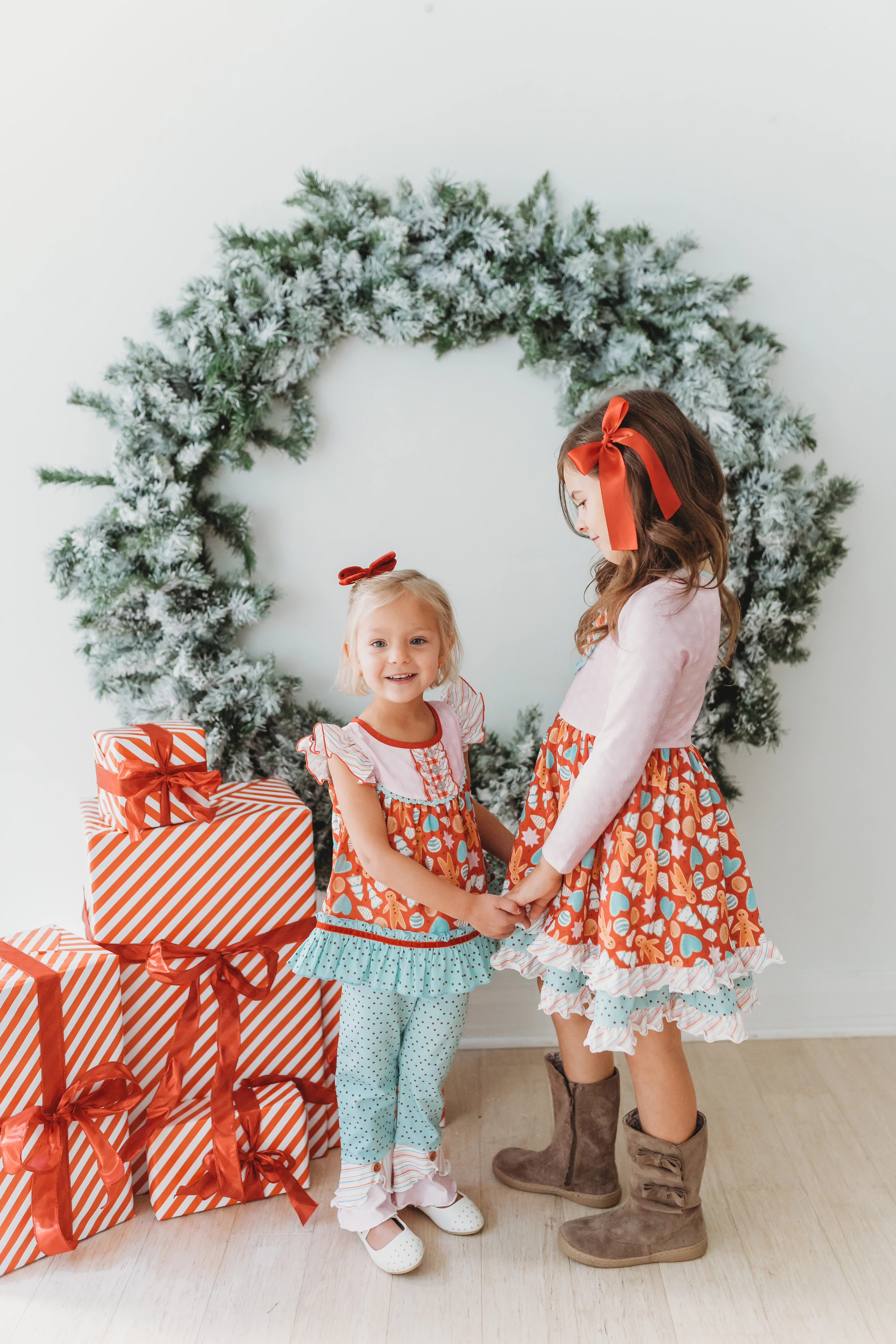 Peppermint Dot Parade Scrappy Leggings - Image 20