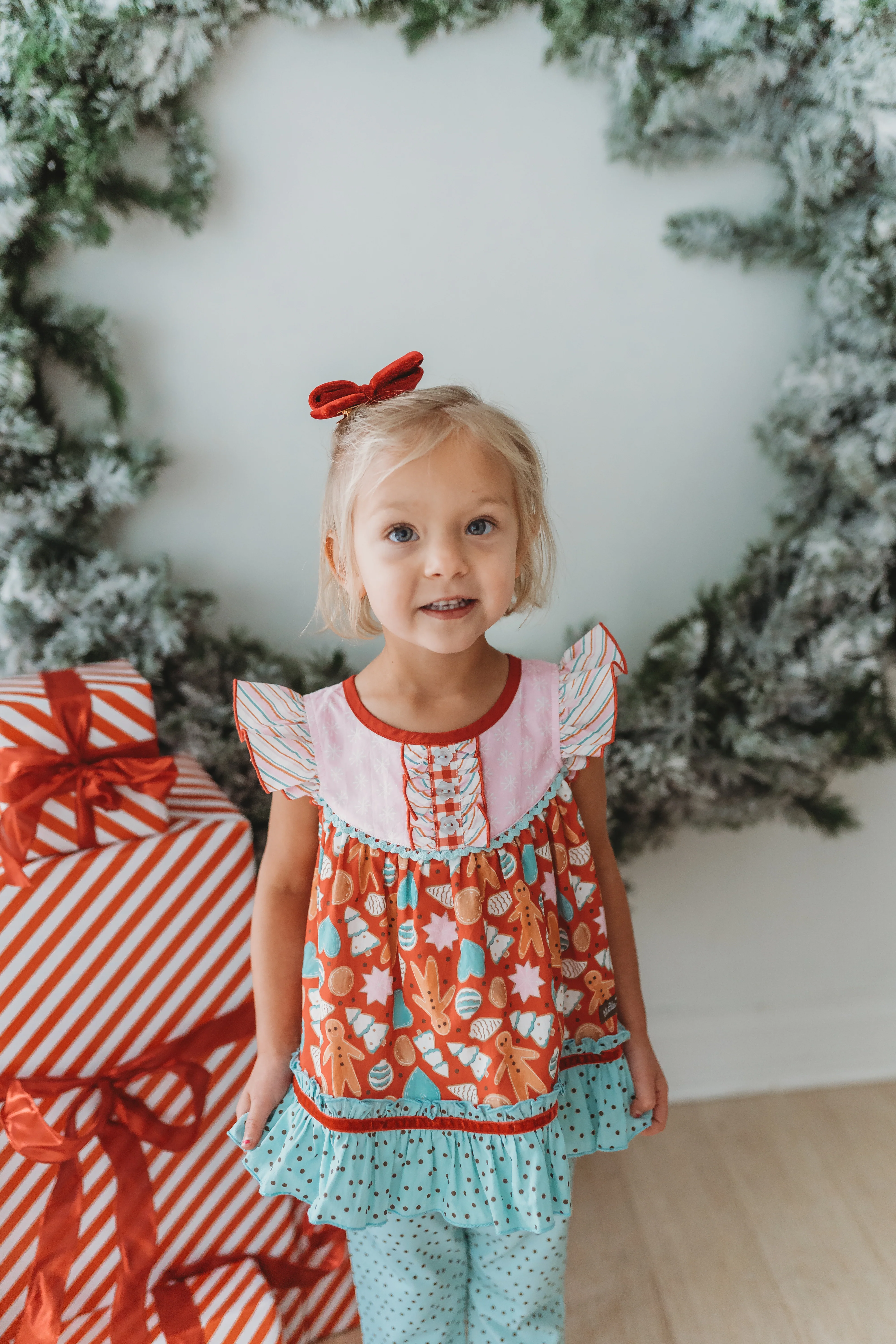 Peppermint Dot Parade Scrappy Leggings - Image 8