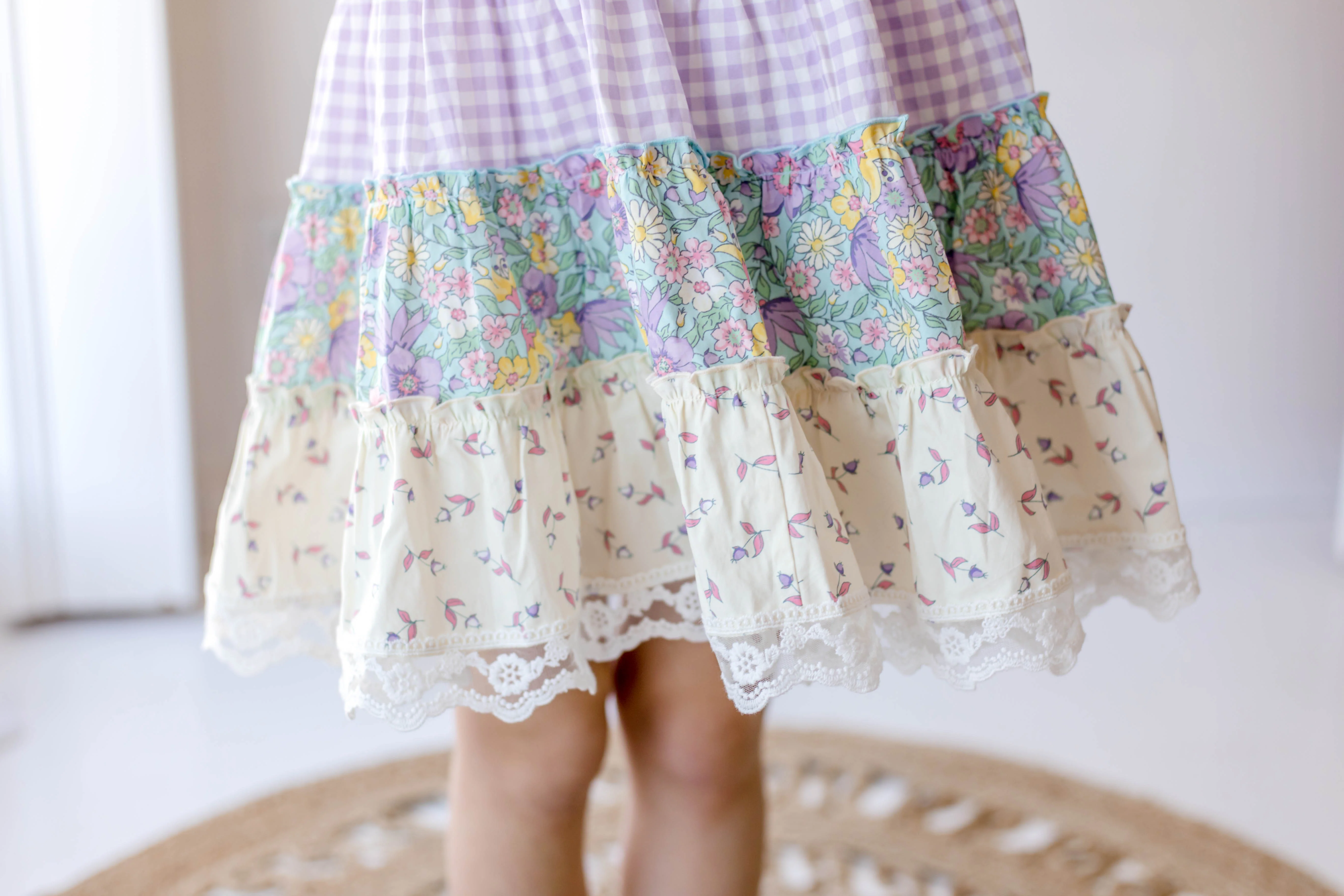 Spring Fling Shirred Dress - Image 4