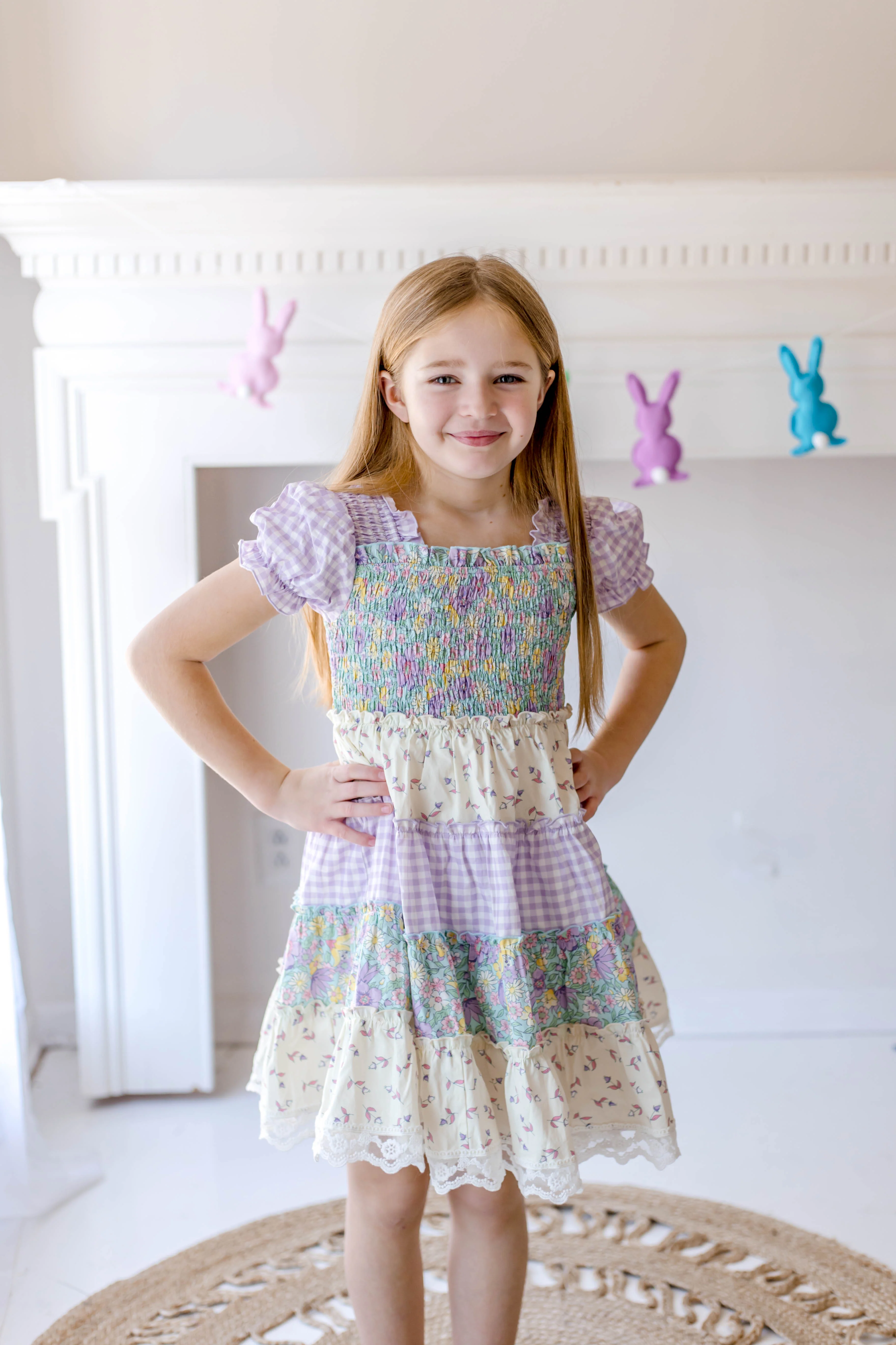 Spring Fling Shirred Dress - Image 6