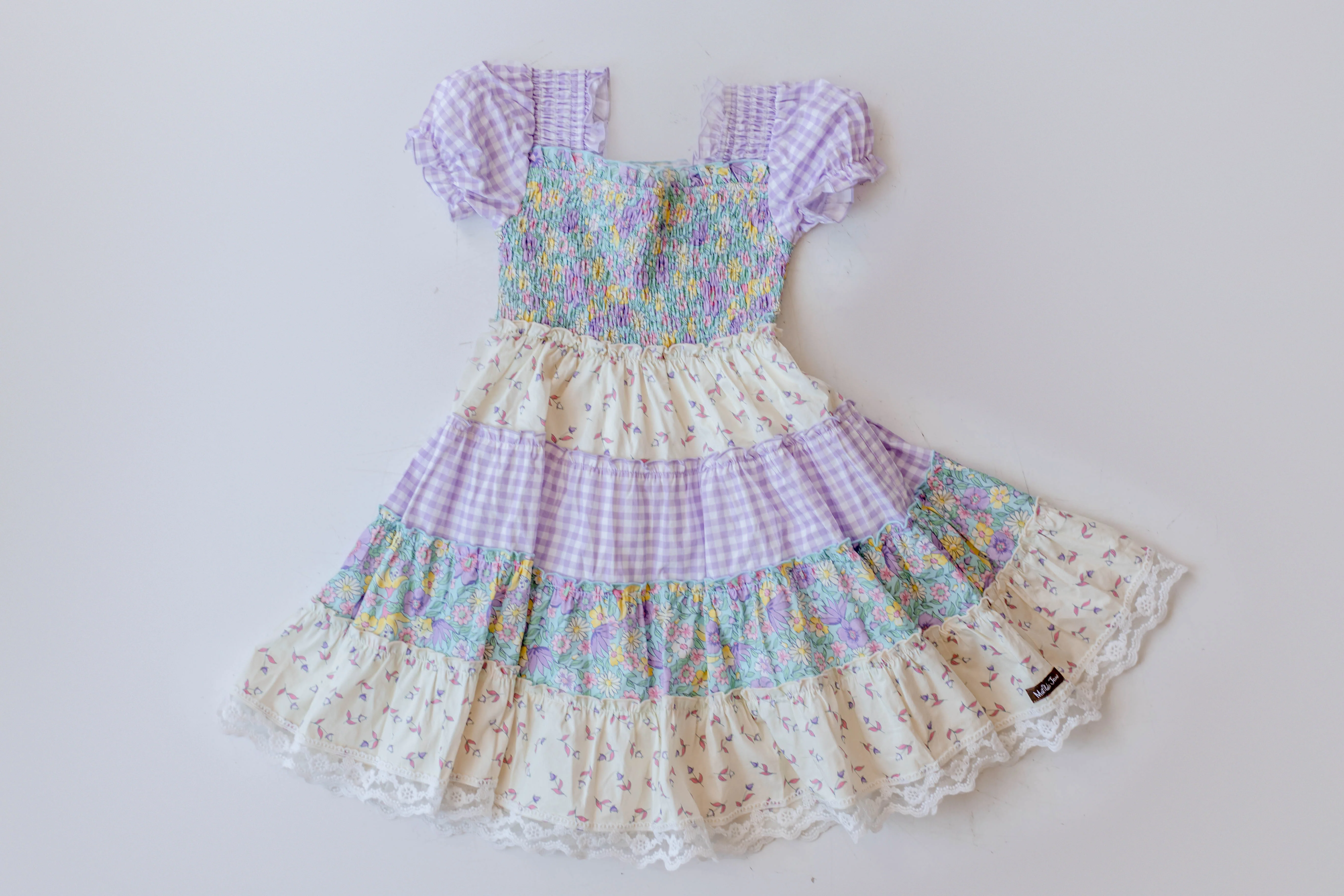 Spring Fling Shirred Dress - Image 7