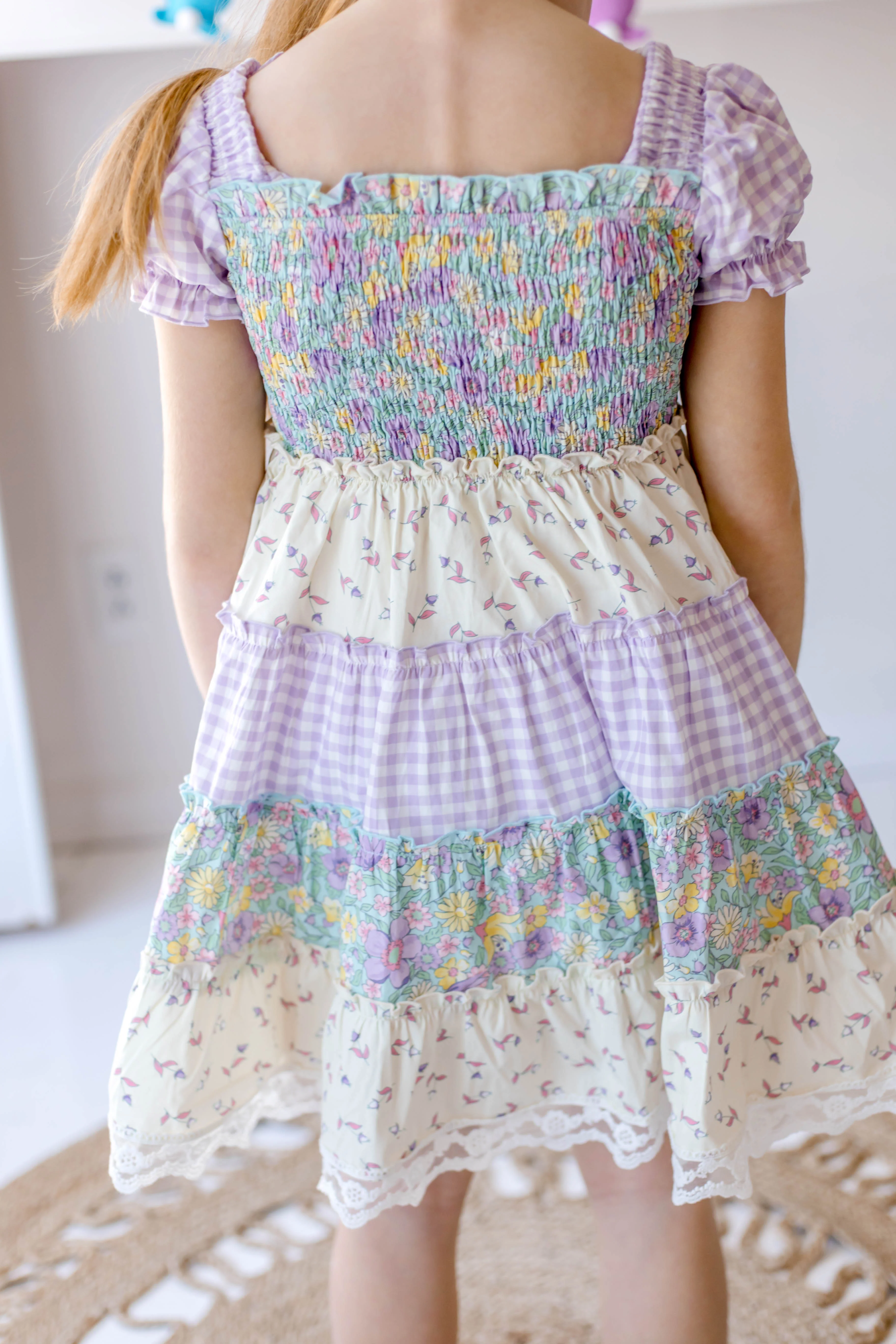 Spring Fling Shirred Dress - Image 8
