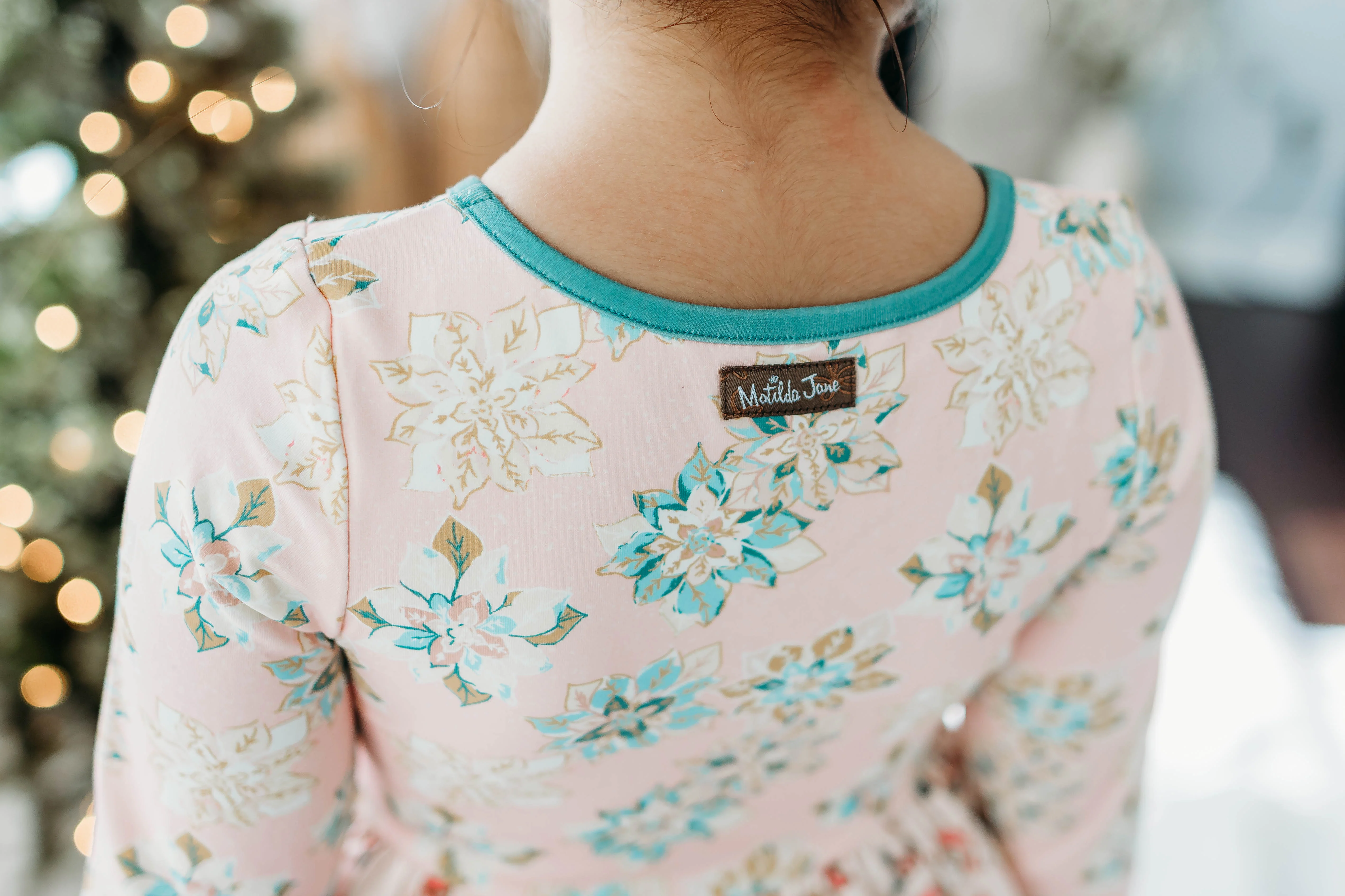 Santa's Sugarplum Ruffle Dress - Image 6