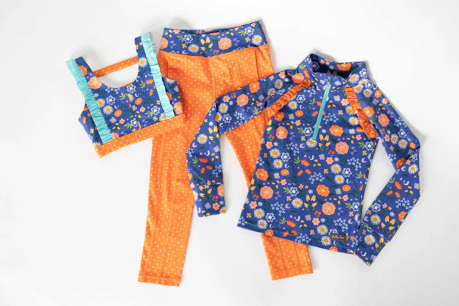 Sunlit Sapphire Active Leggings - Image 27