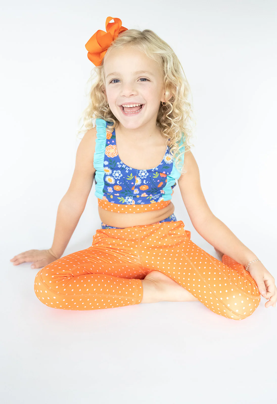 Sunlit Sapphire Active Leggings - Image 4