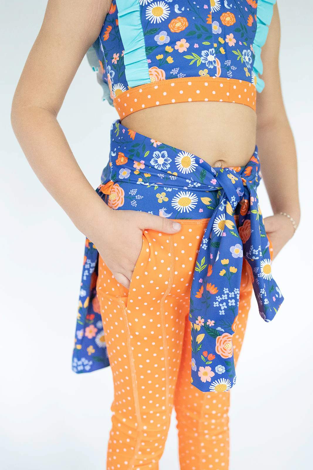 Sunlit Sapphire Active Leggings - Image 5