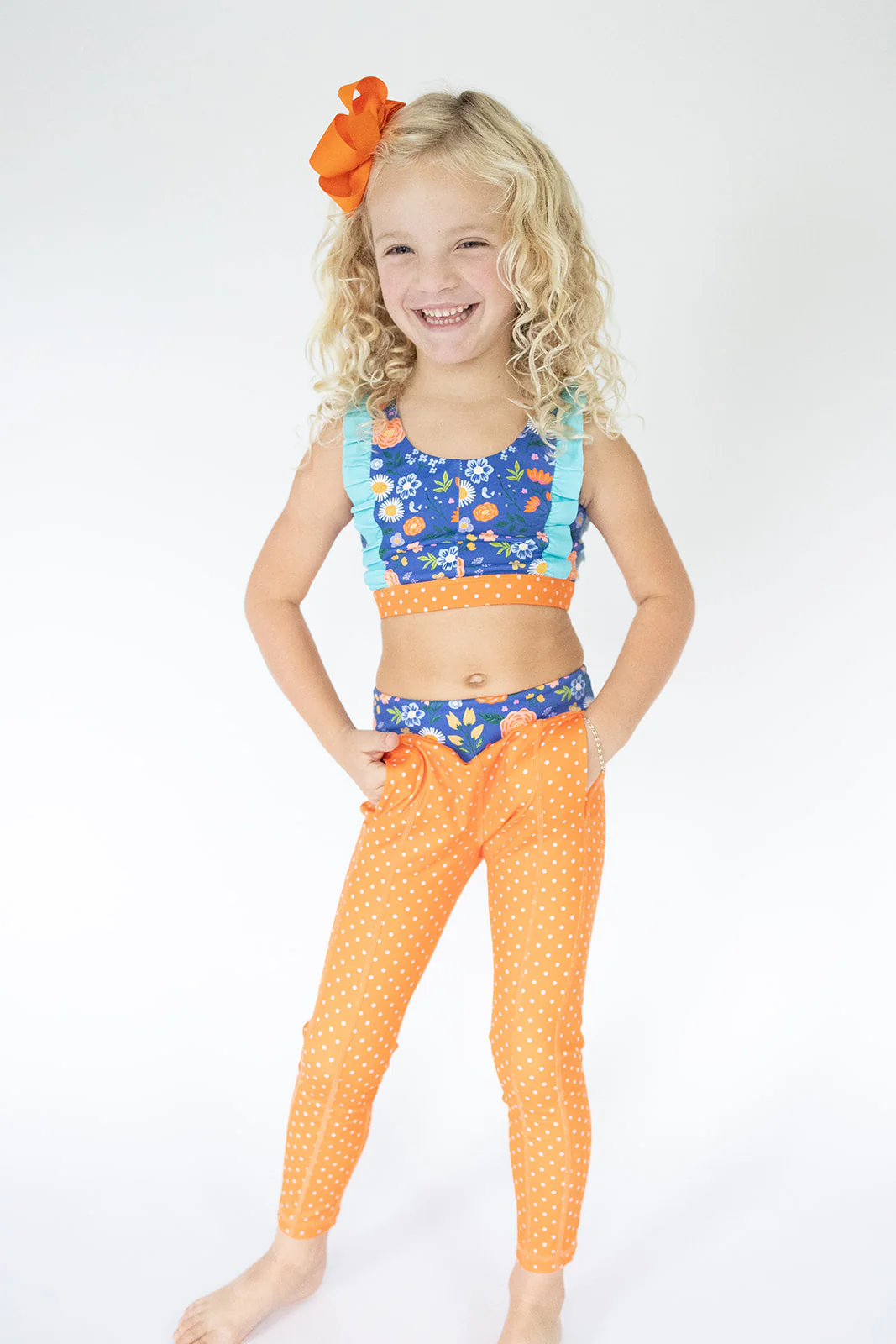 Sunlit Sapphire Active Leggings - Image 7