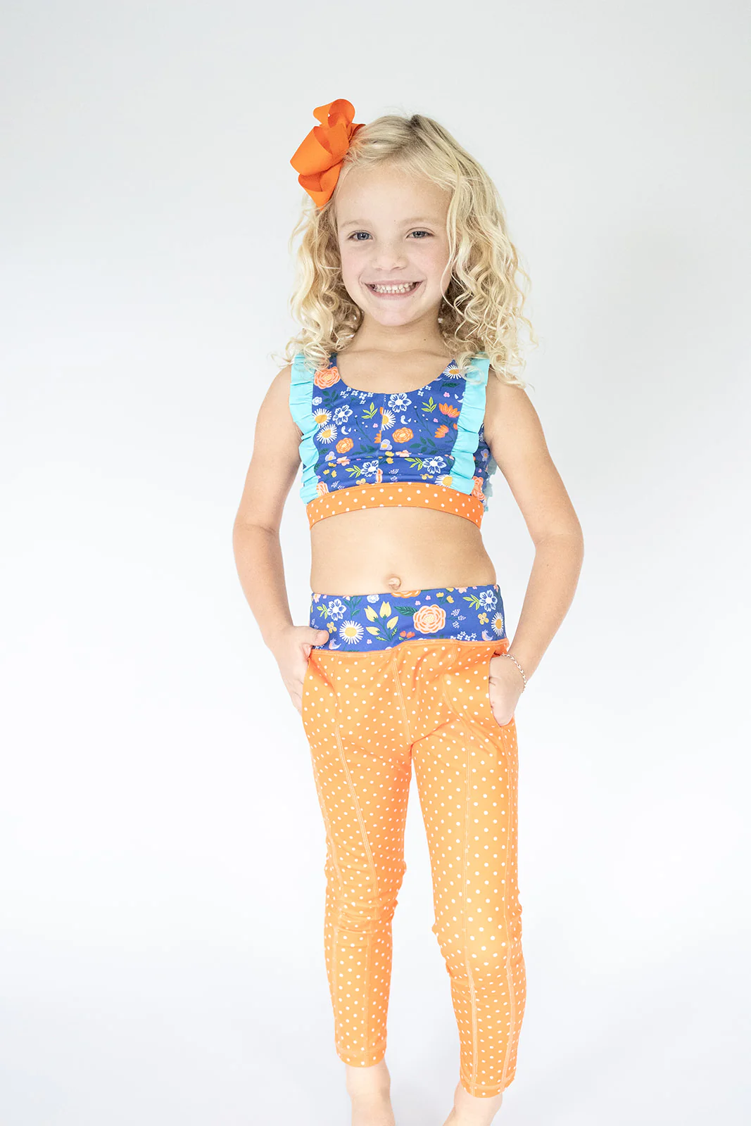 Sunlit Sapphire Active Leggings - Image 8