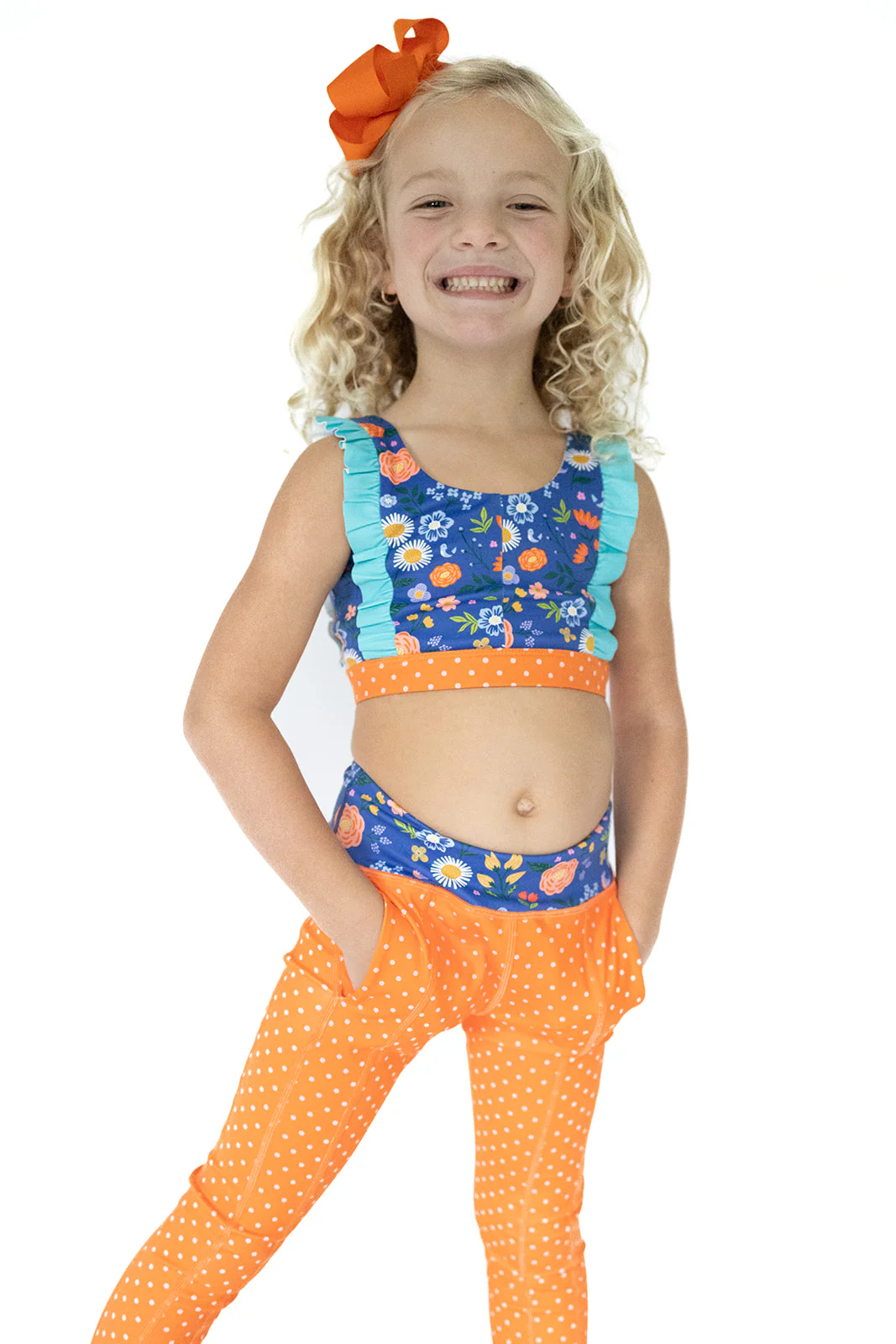 Sunlit Sapphire Active Leggings - Image 9