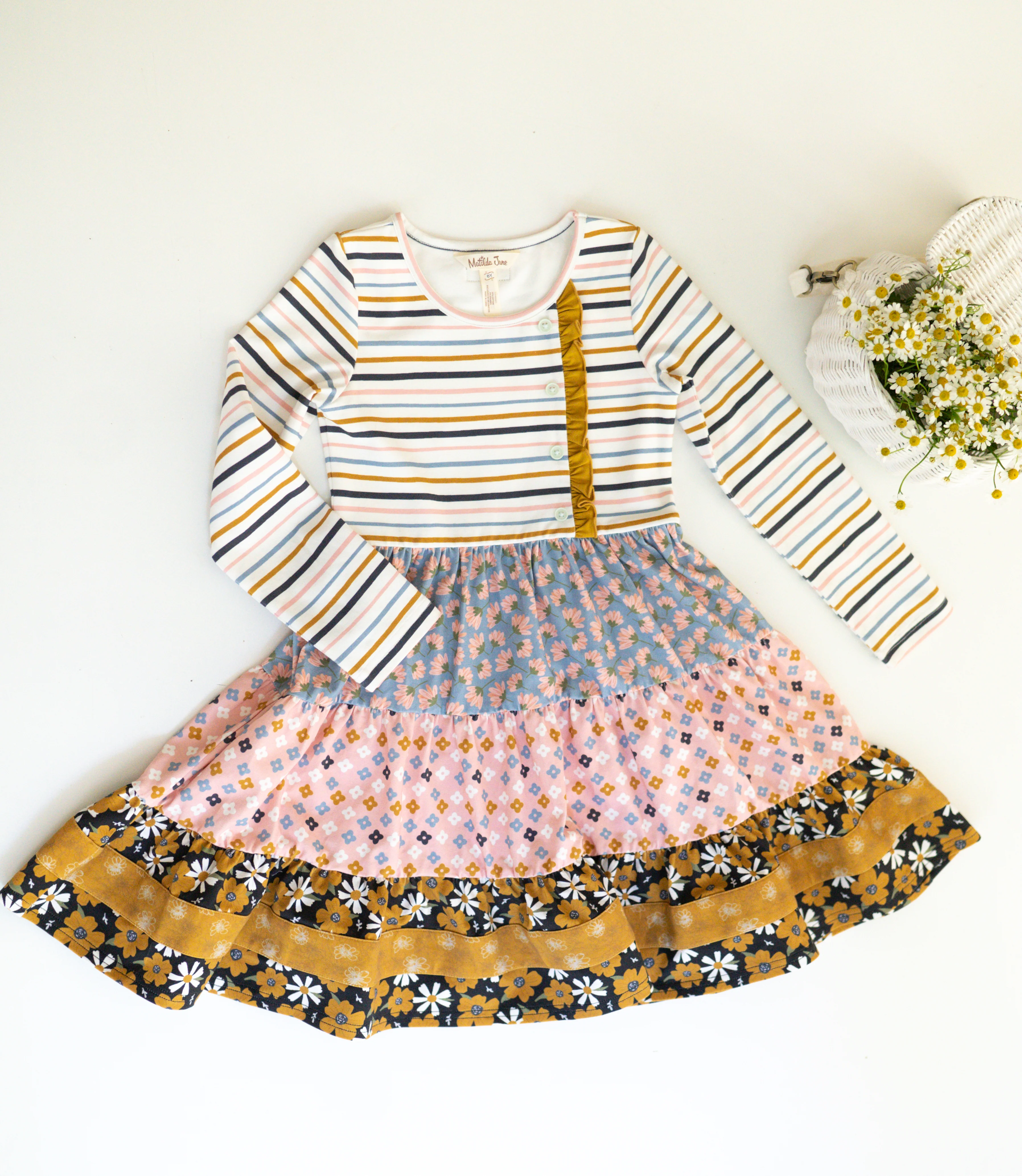 Whimsy Woods Ruffle Dress - Image 4