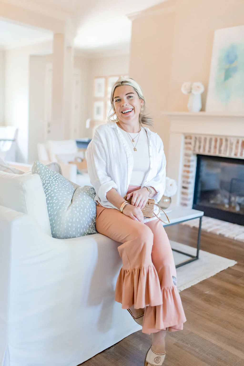 Women's Big Ruffles |Totally Terracotta - Image 3